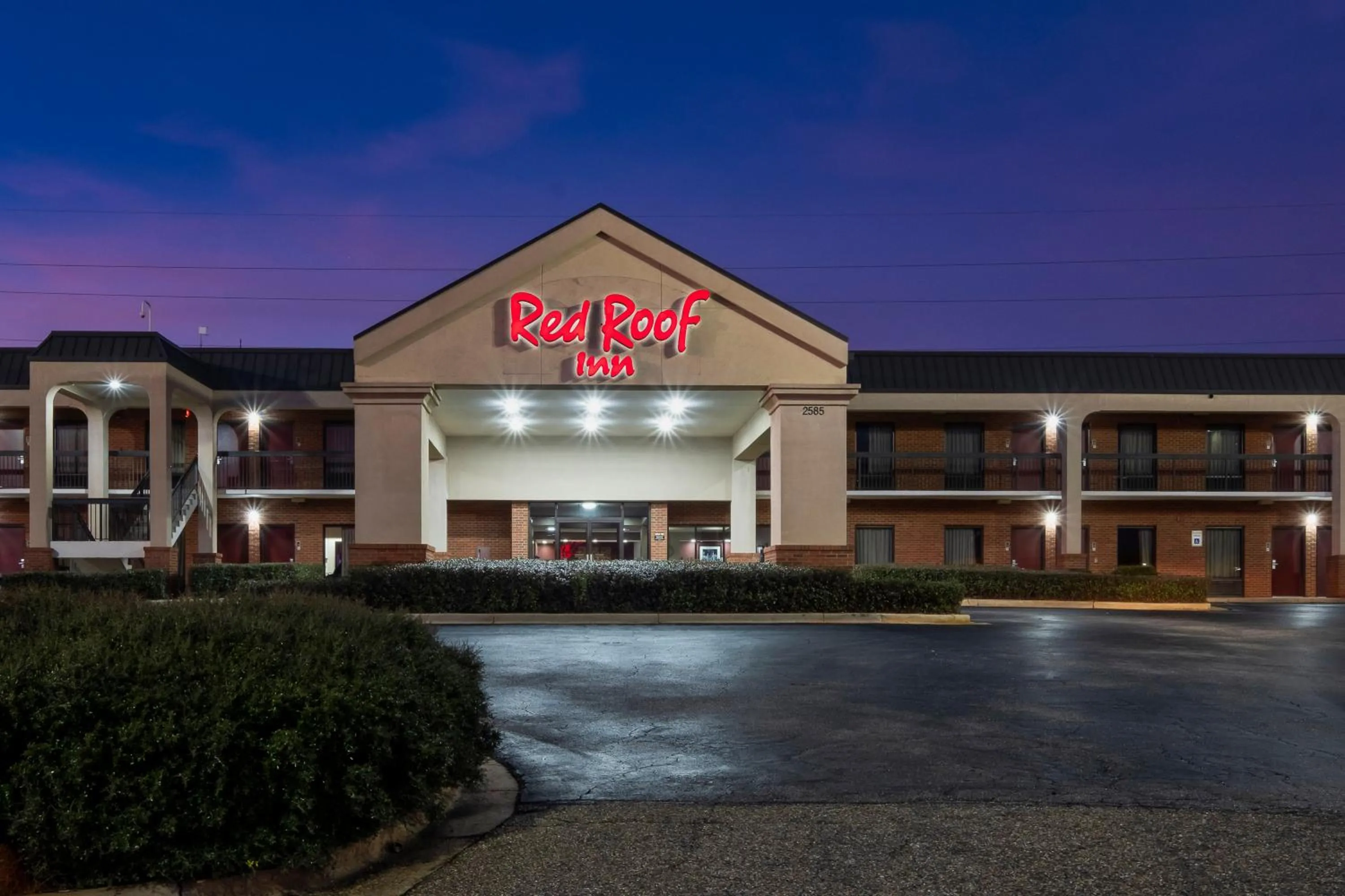 Property building in Red Roof Inn Prattville