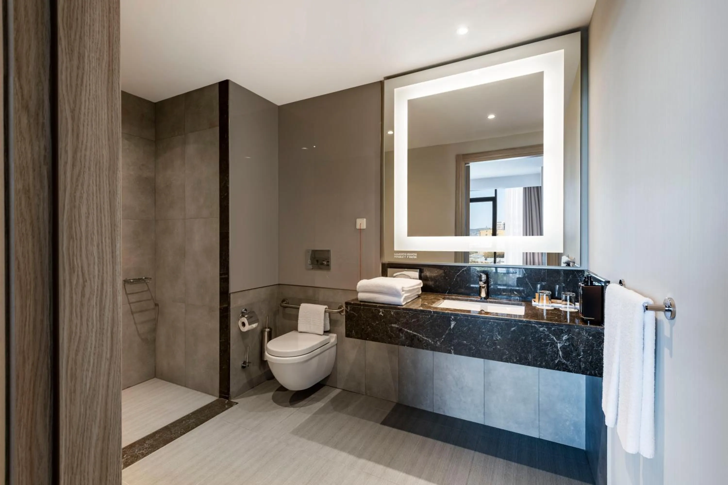 Shower, Bathroom in Ramada Encore Tbilisi