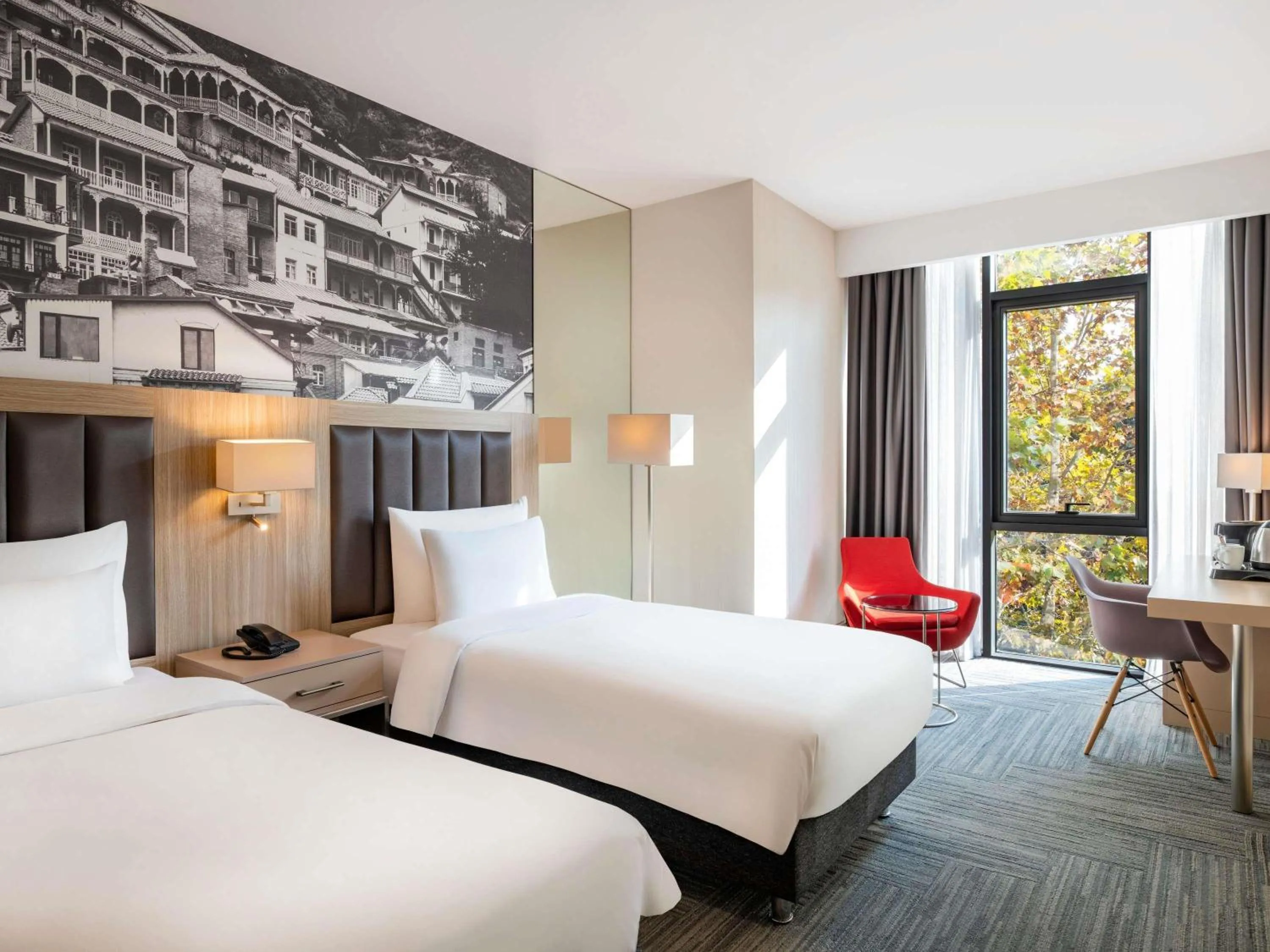 Property building in Tbilisi Saburtalo Hotel by Mercure