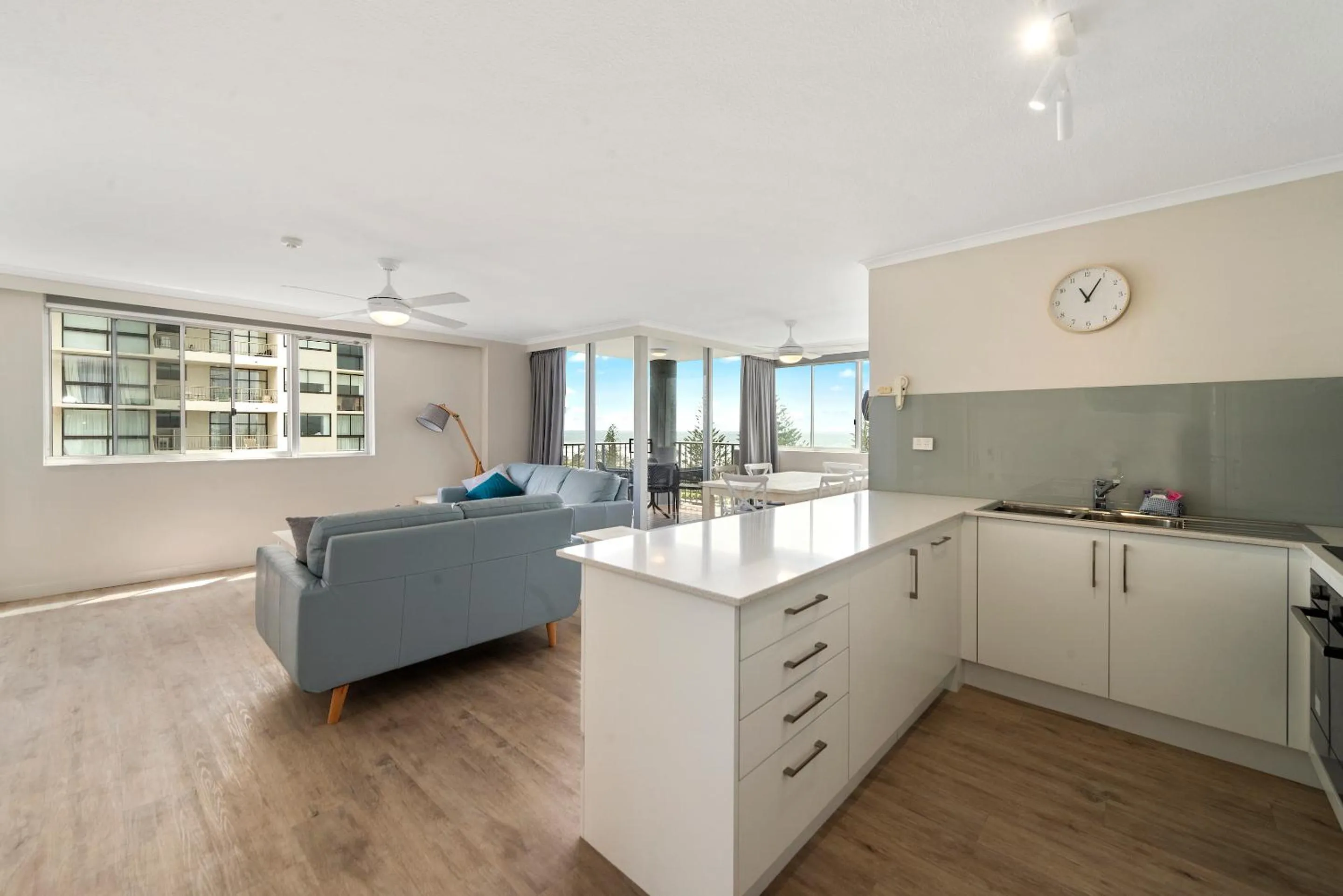 Kitchen or kitchenette in Sandpiper Broadbeach