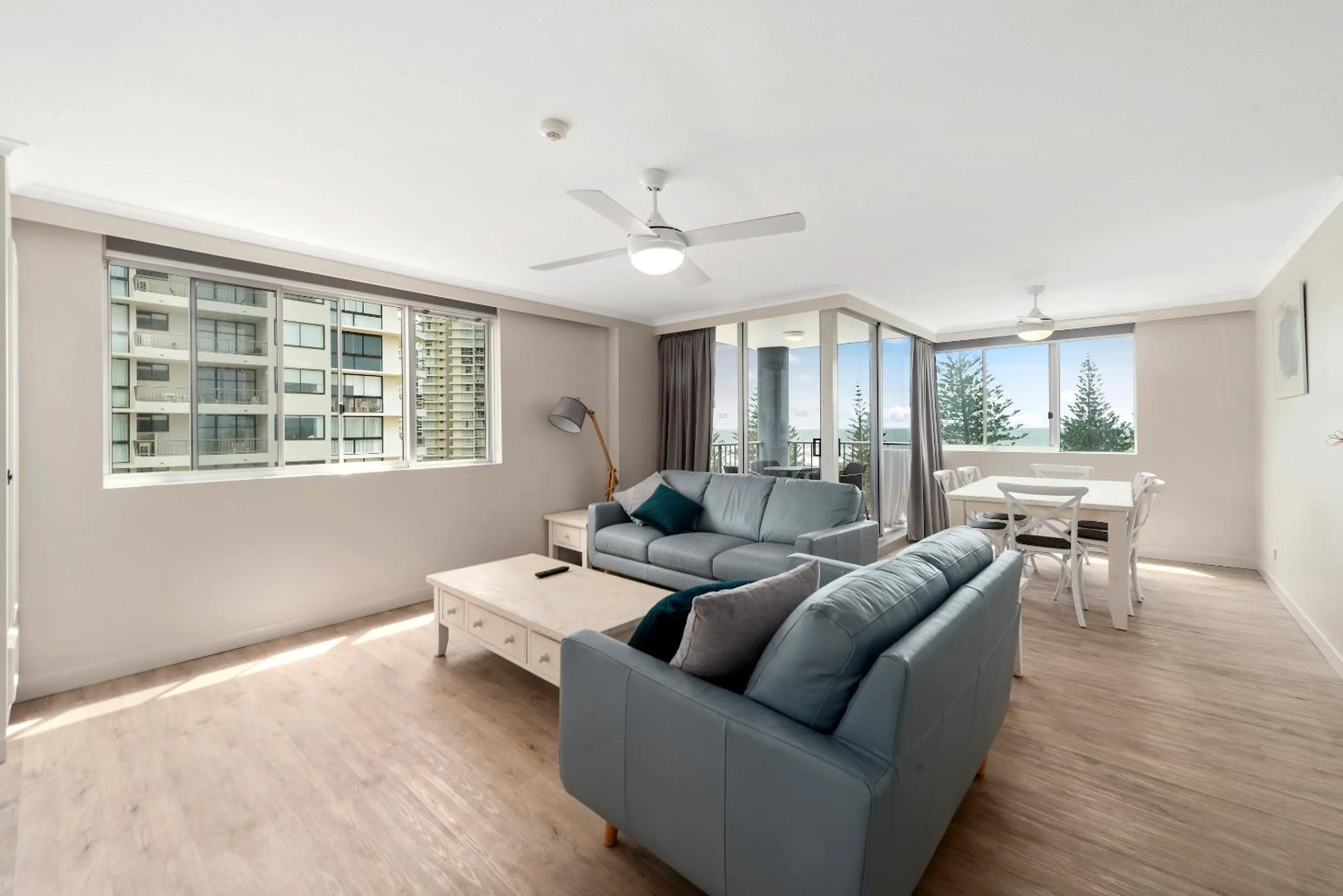 Seating area in Sandpiper Broadbeach