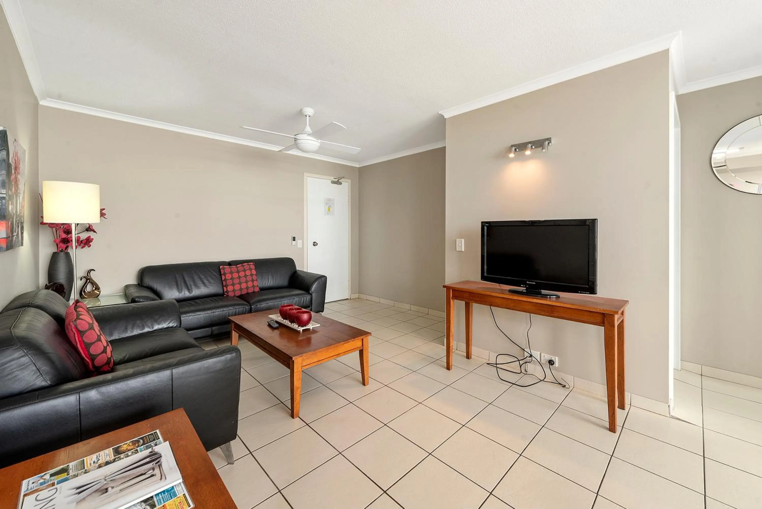 Living room in Sandpiper Broadbeach