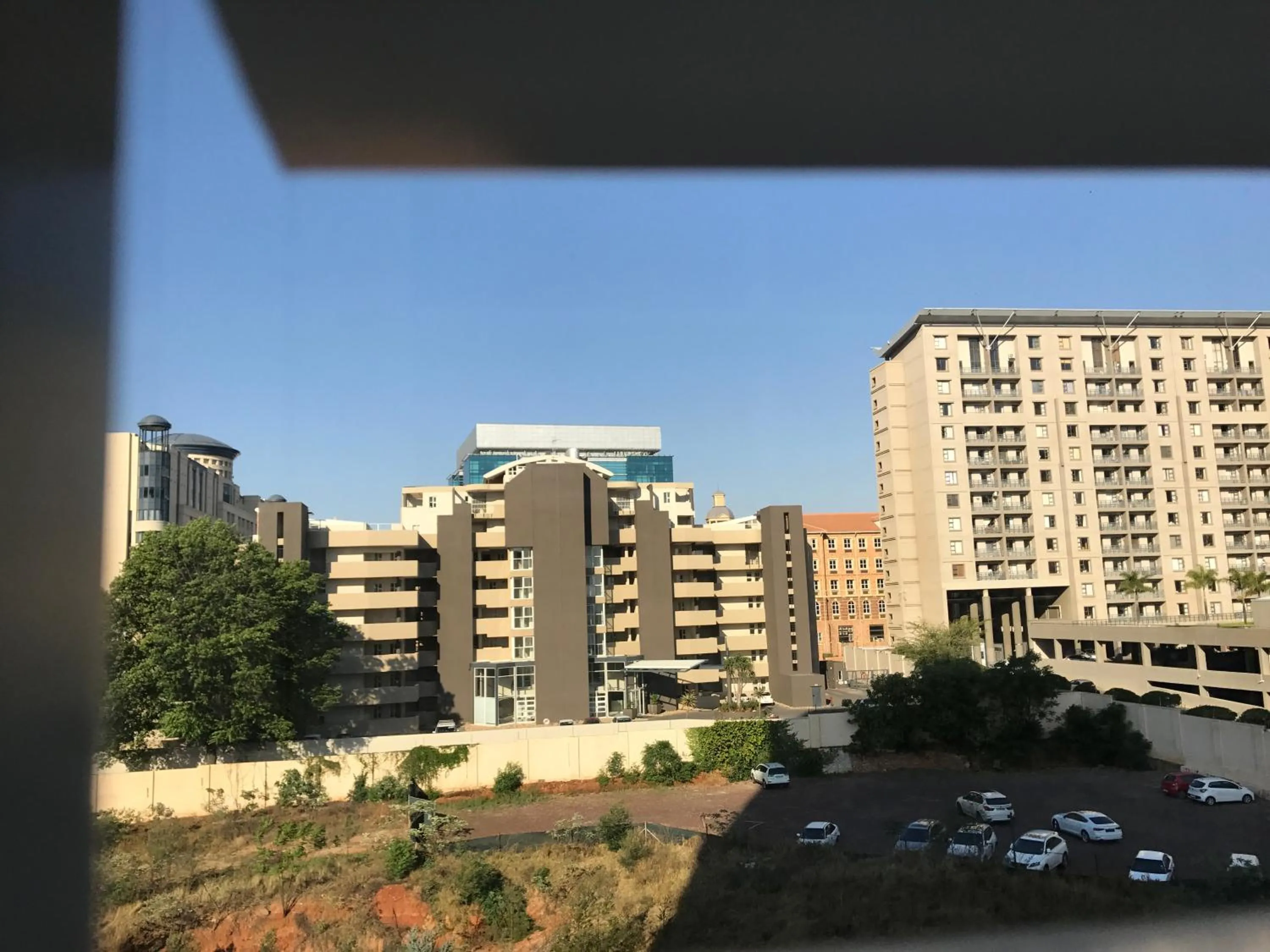 Street view in Sandton Skye