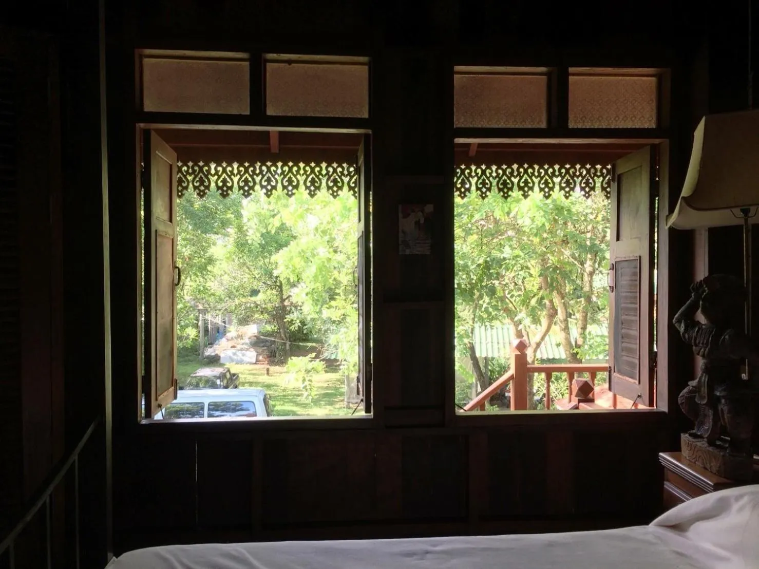 Bedroom, Bed in Ruen Thai Rim Haad