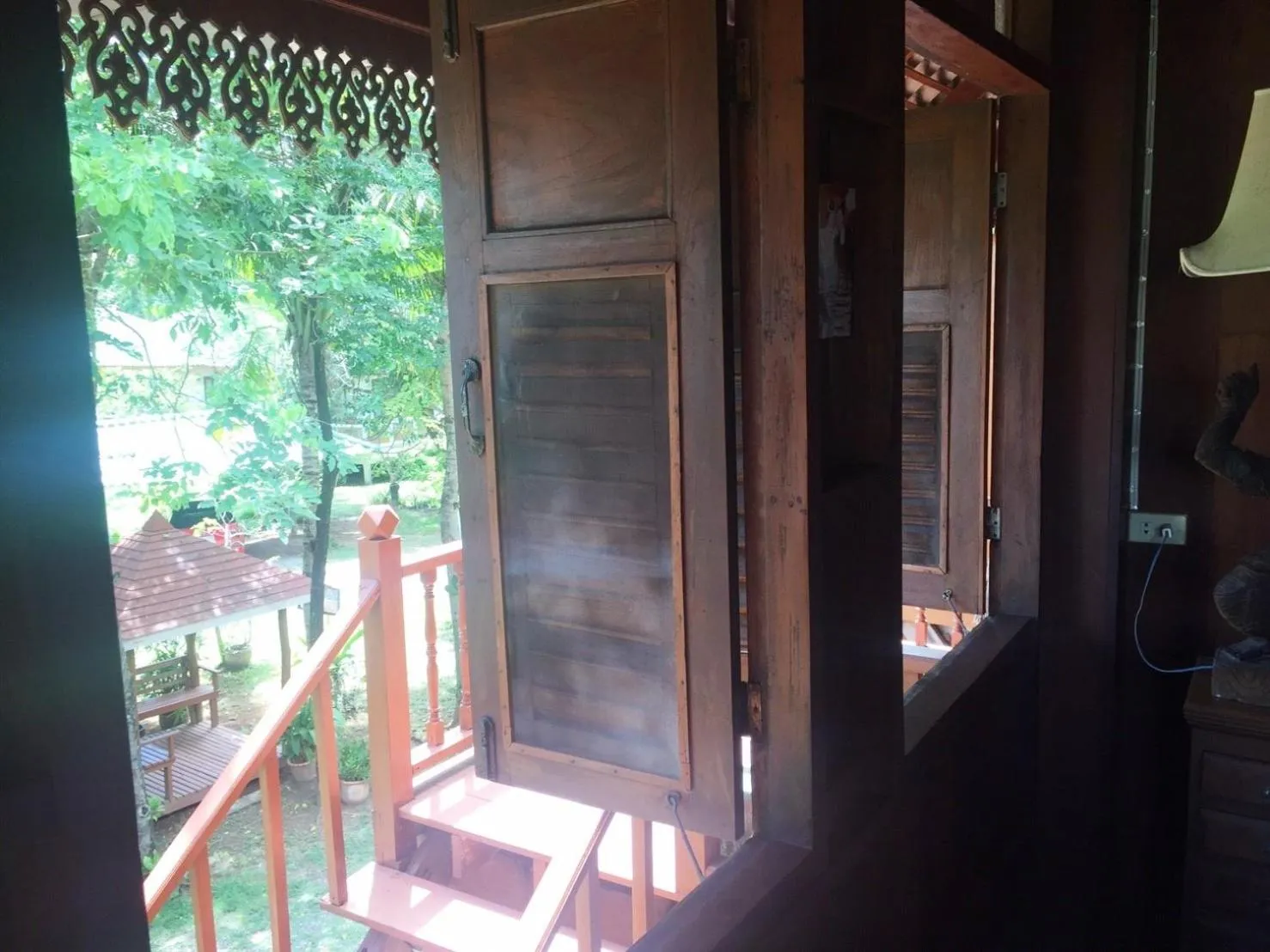 Garden view in Ruen Thai Rim Haad