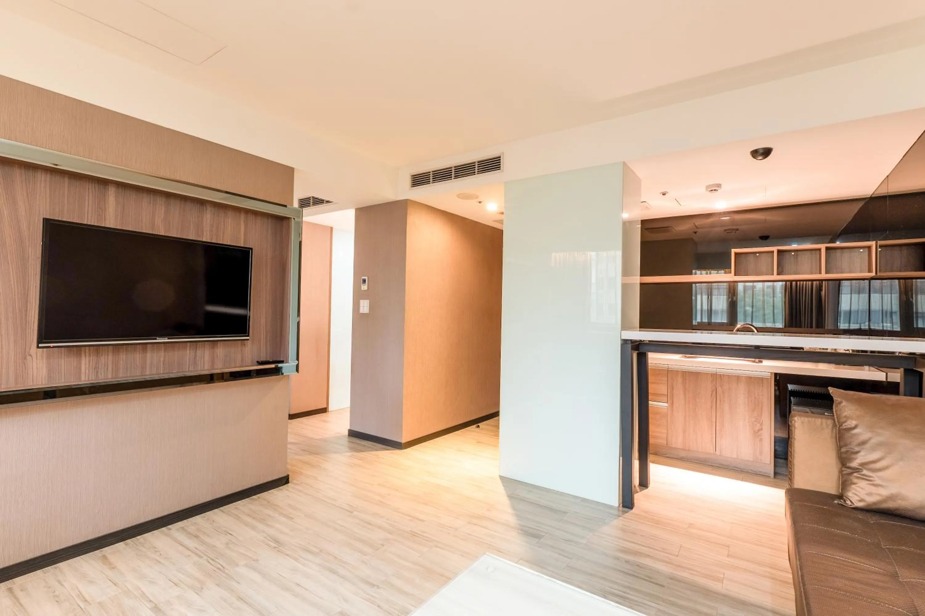 Communal lounge/ TV room in Guide Hotel Taipei Fuxing North