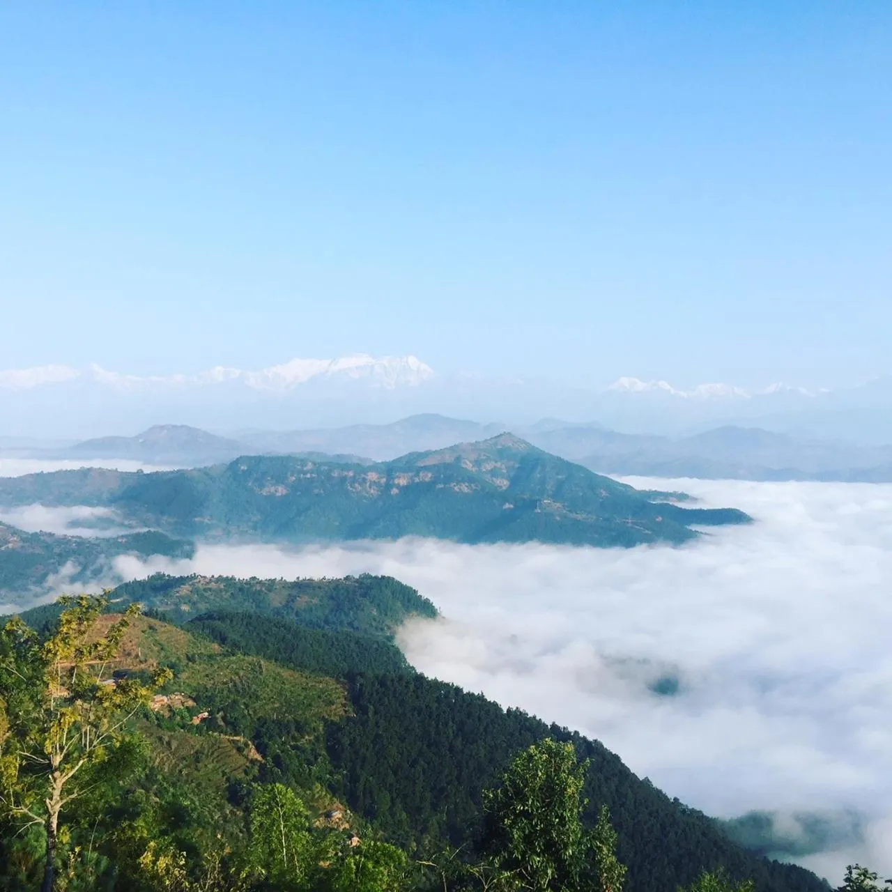 Mountain view in Bandipur Mountain Resort