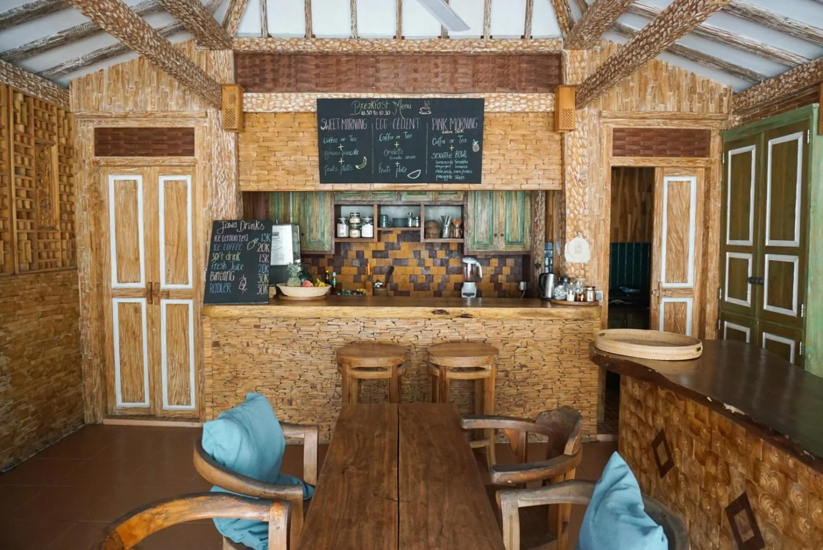 Living room in Jawa House Private Villas