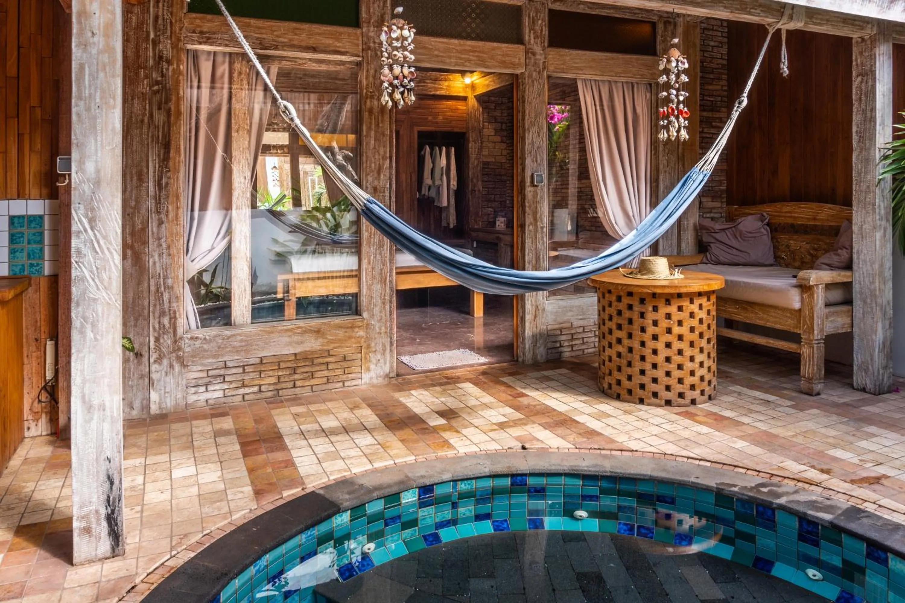 Patio in Jawa House Private Villas