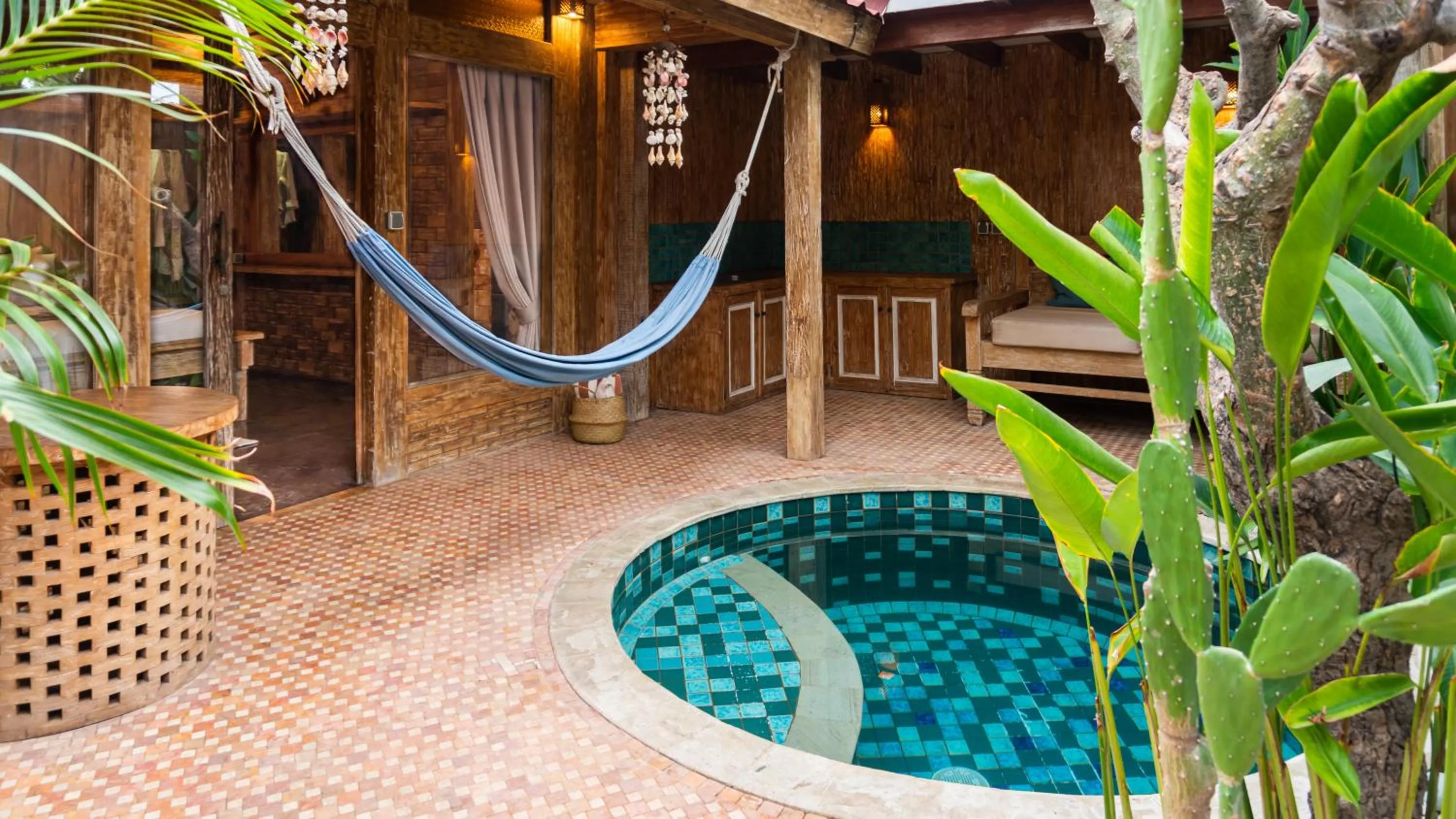 Patio in Jawa House Private Villas