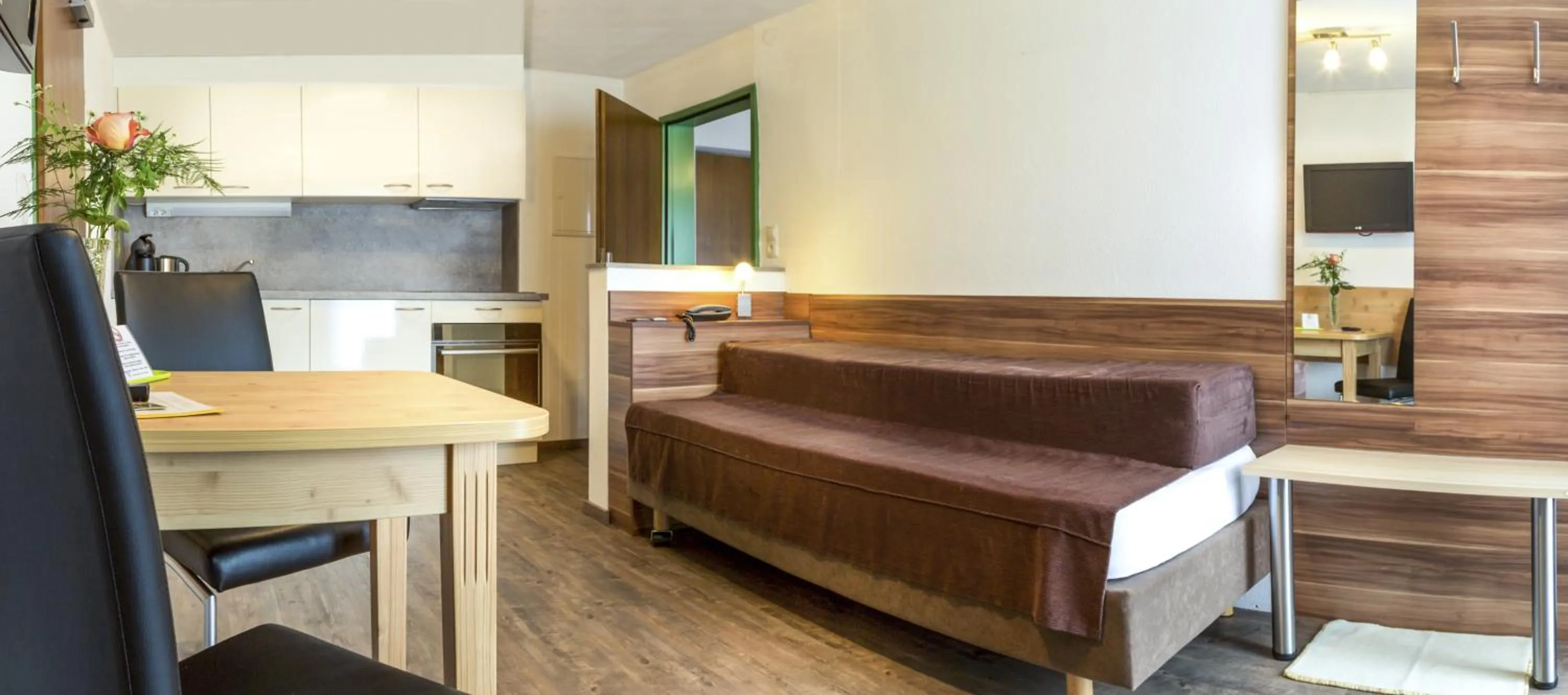 Kitchen or kitchenette in Appartements Glungezer