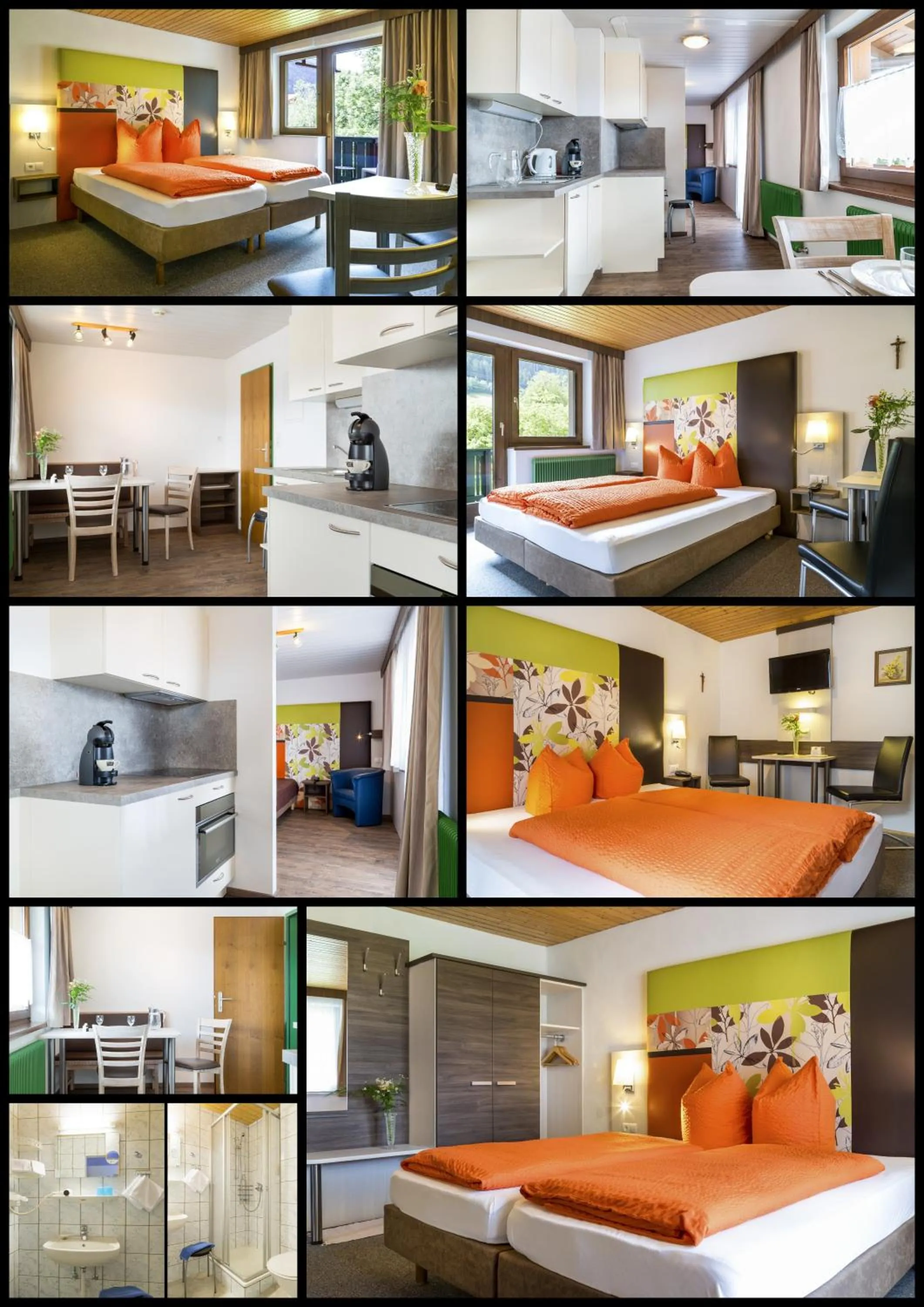 Bed in Appartements Glungezer