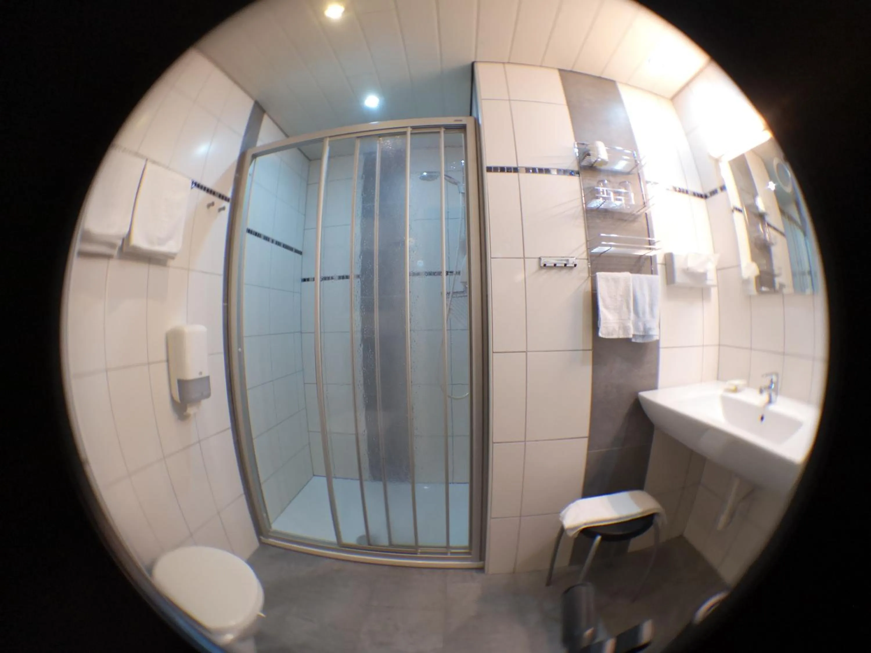 Shower in Appartements Glungezer