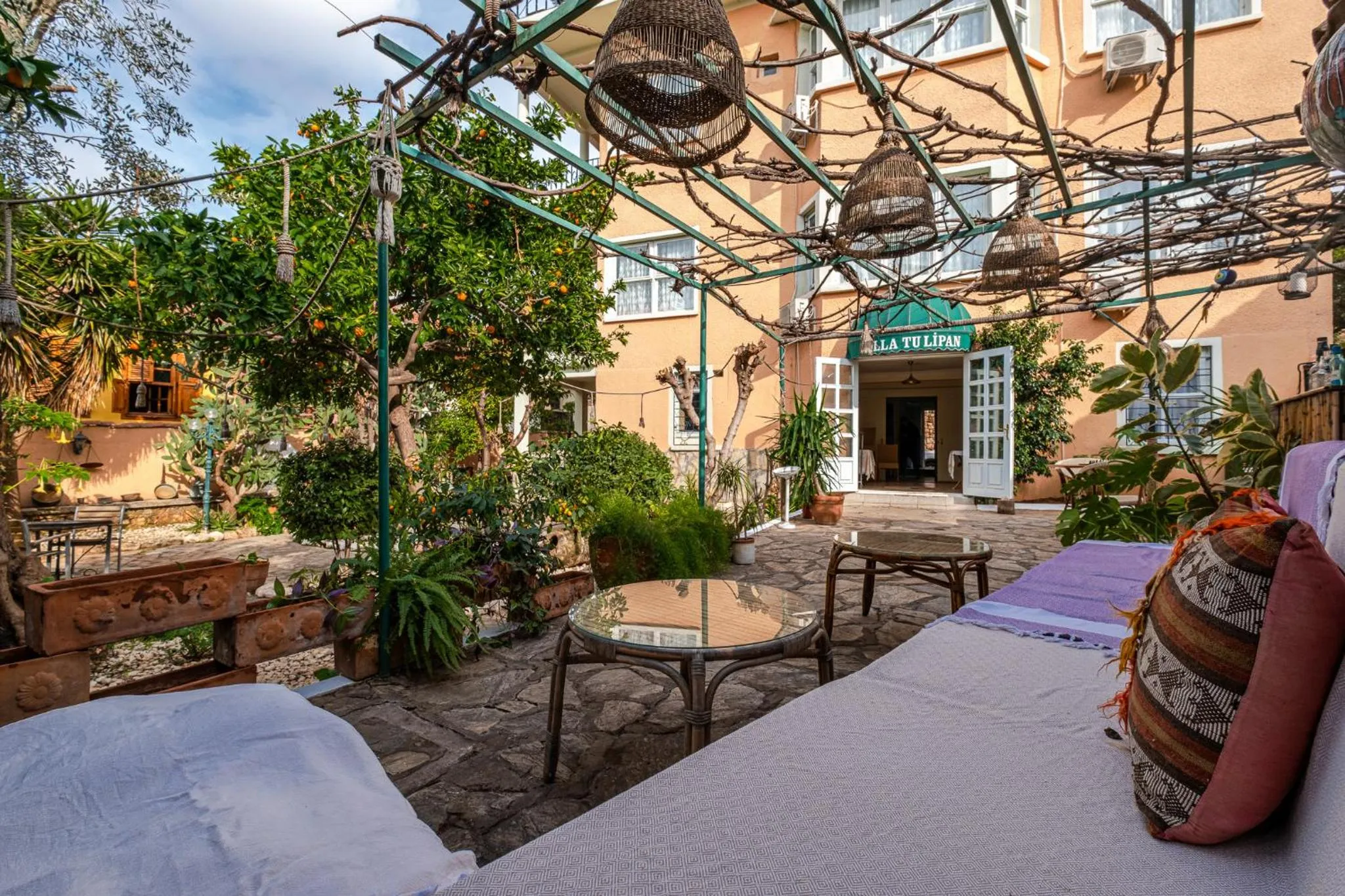 Garden in Villa Tulipan