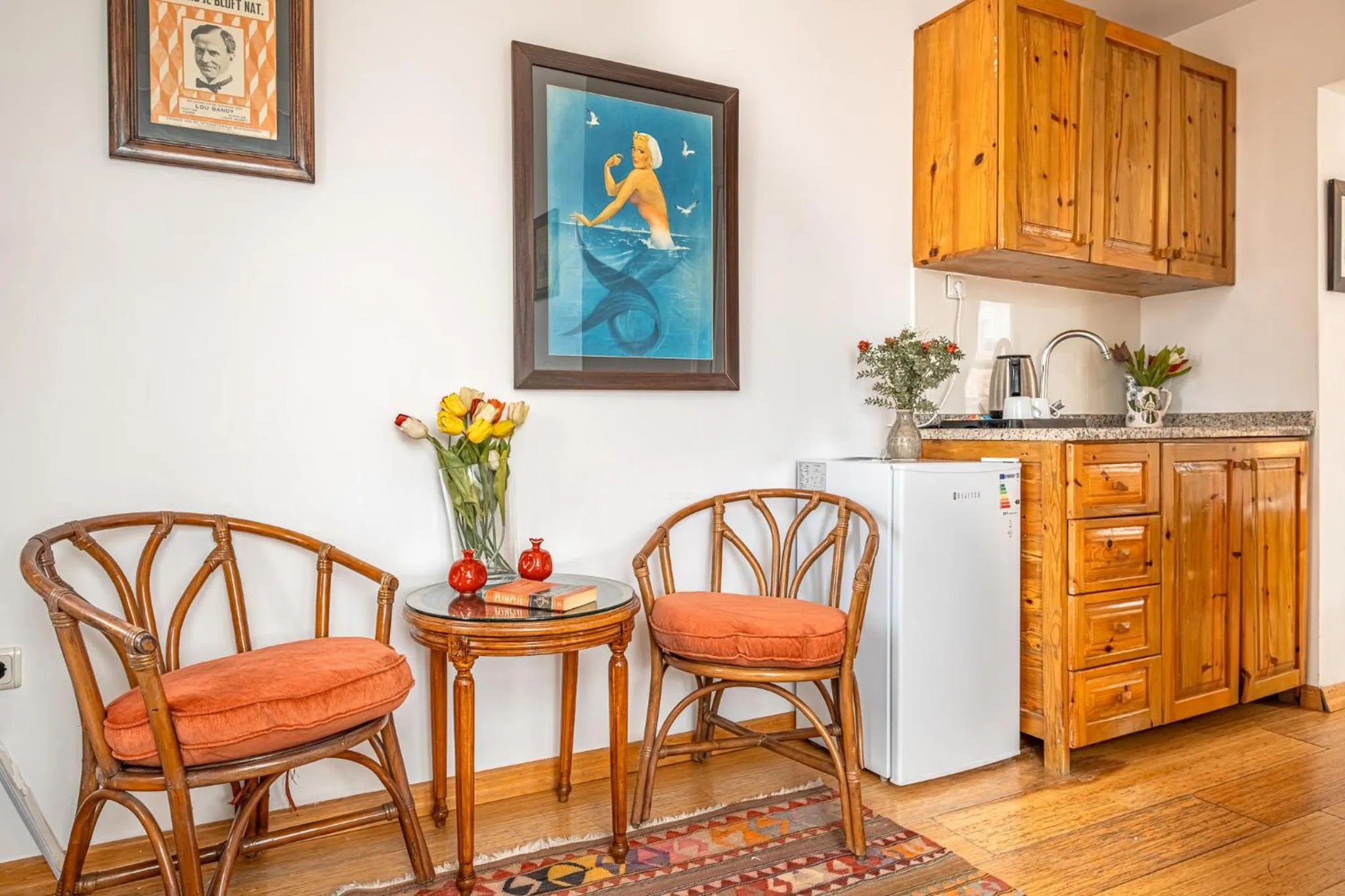 Seating area in Villa Tulipan