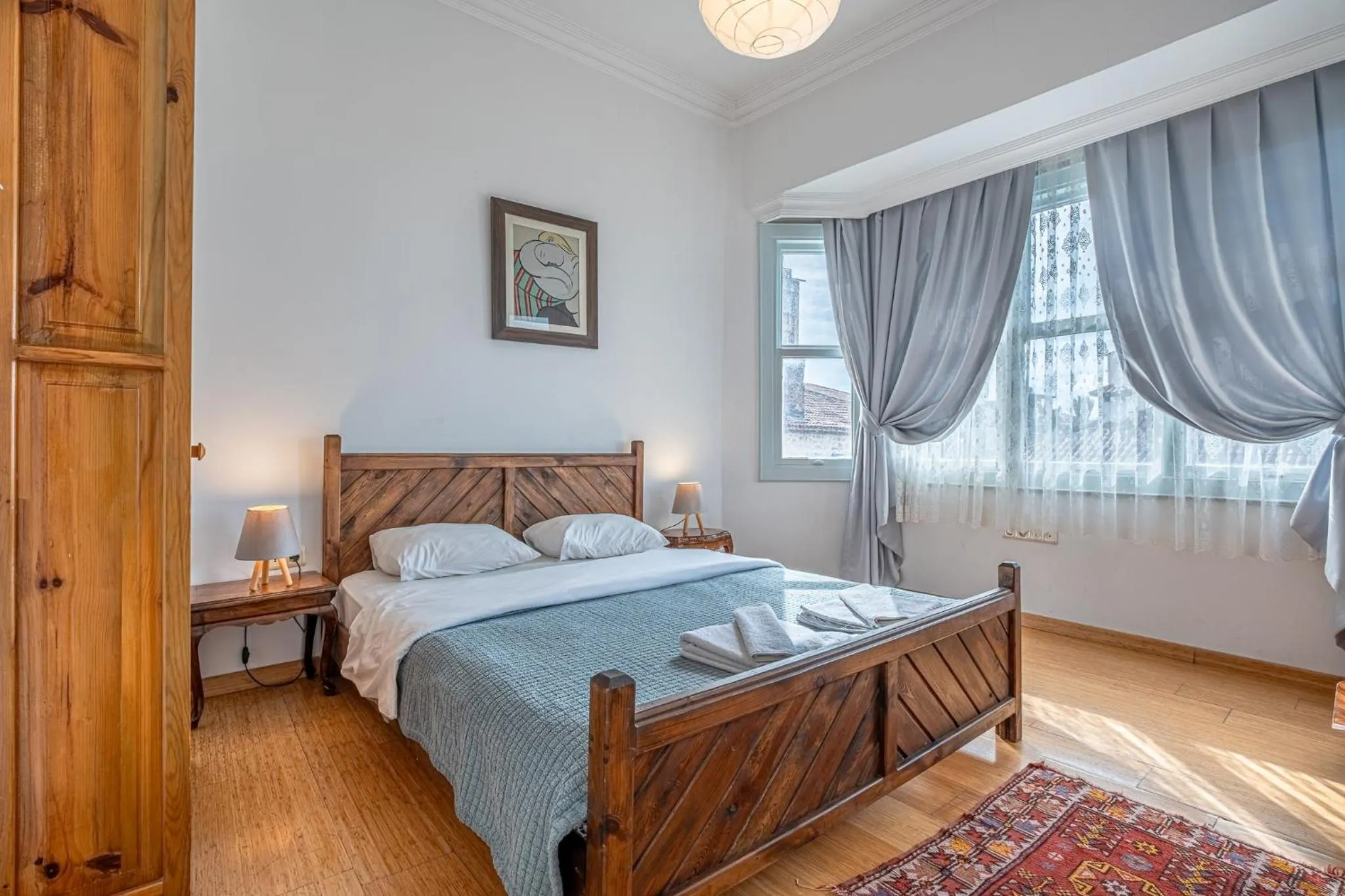 Bed in Villa Tulipan