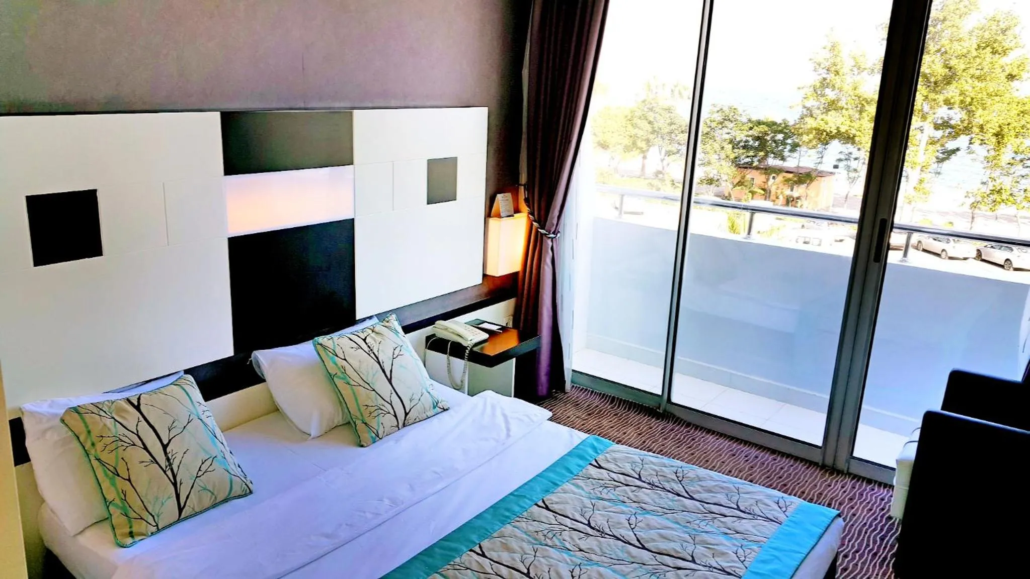 Standard Double or Twin Room with Side Sea View - single occupancy in Blue Garden Hotel