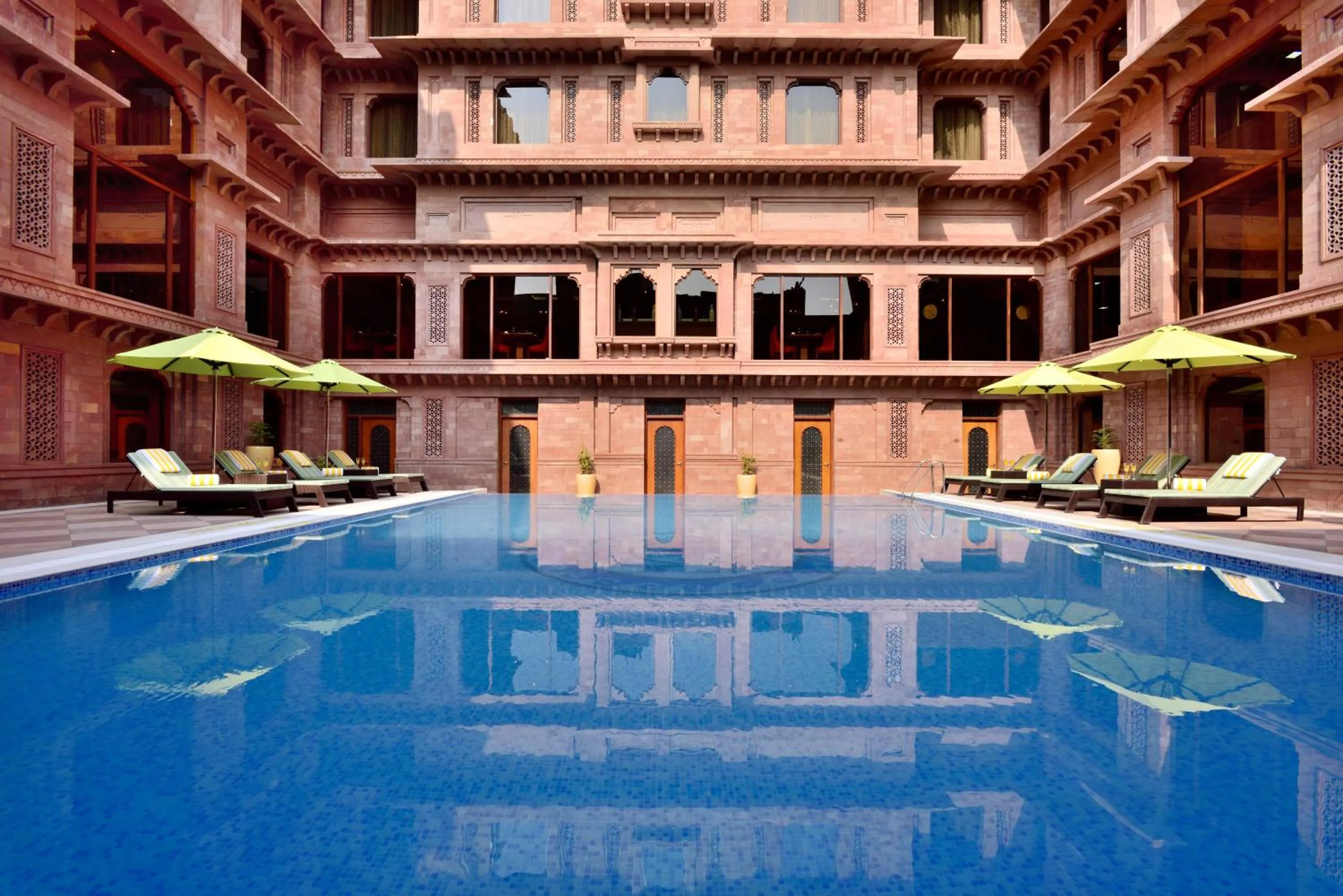 Pool view in Radisson Jodhpur