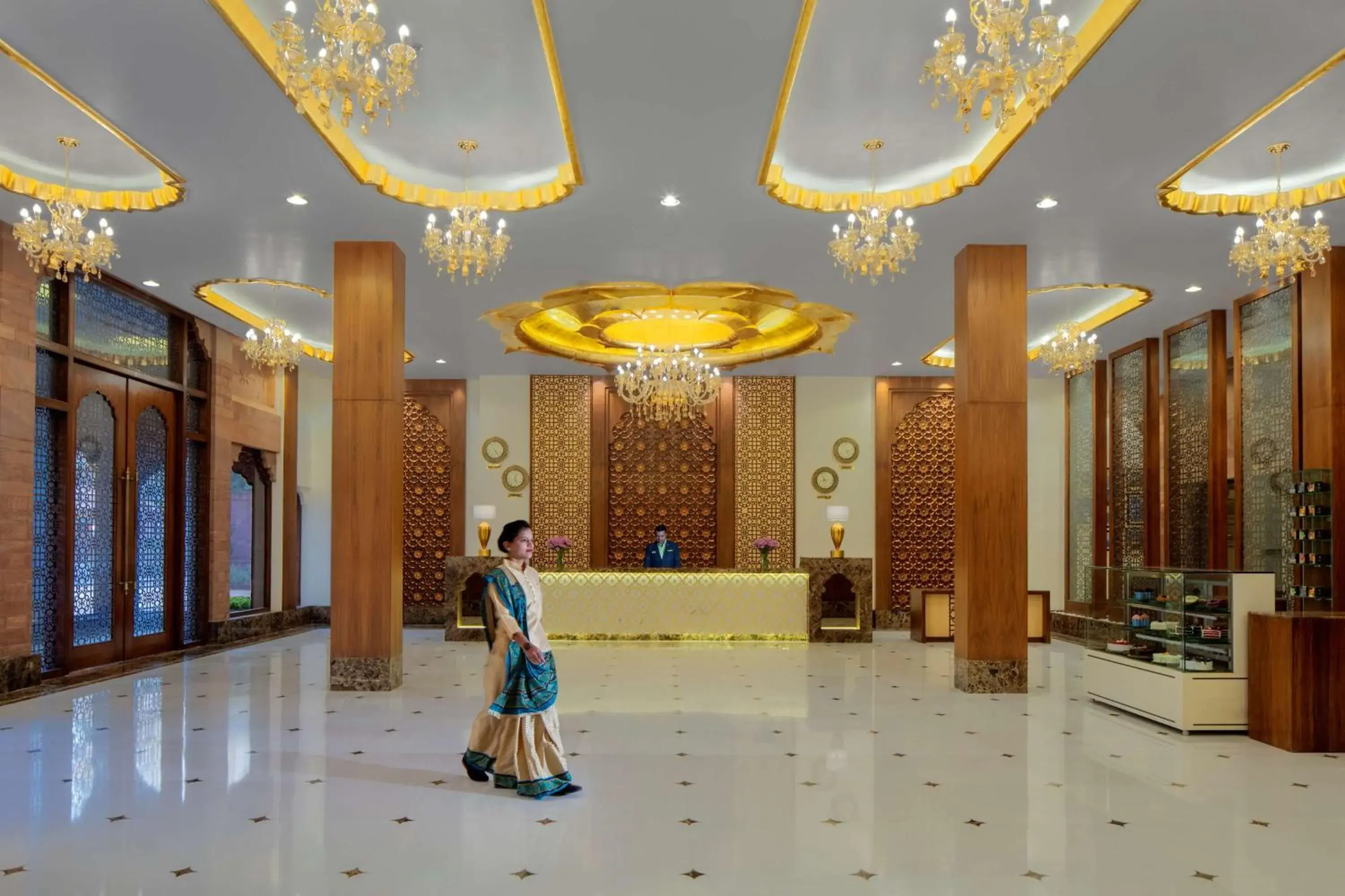 Lobby or reception in Radisson Jodhpur Lobby or reception in Radisson Jodhpur