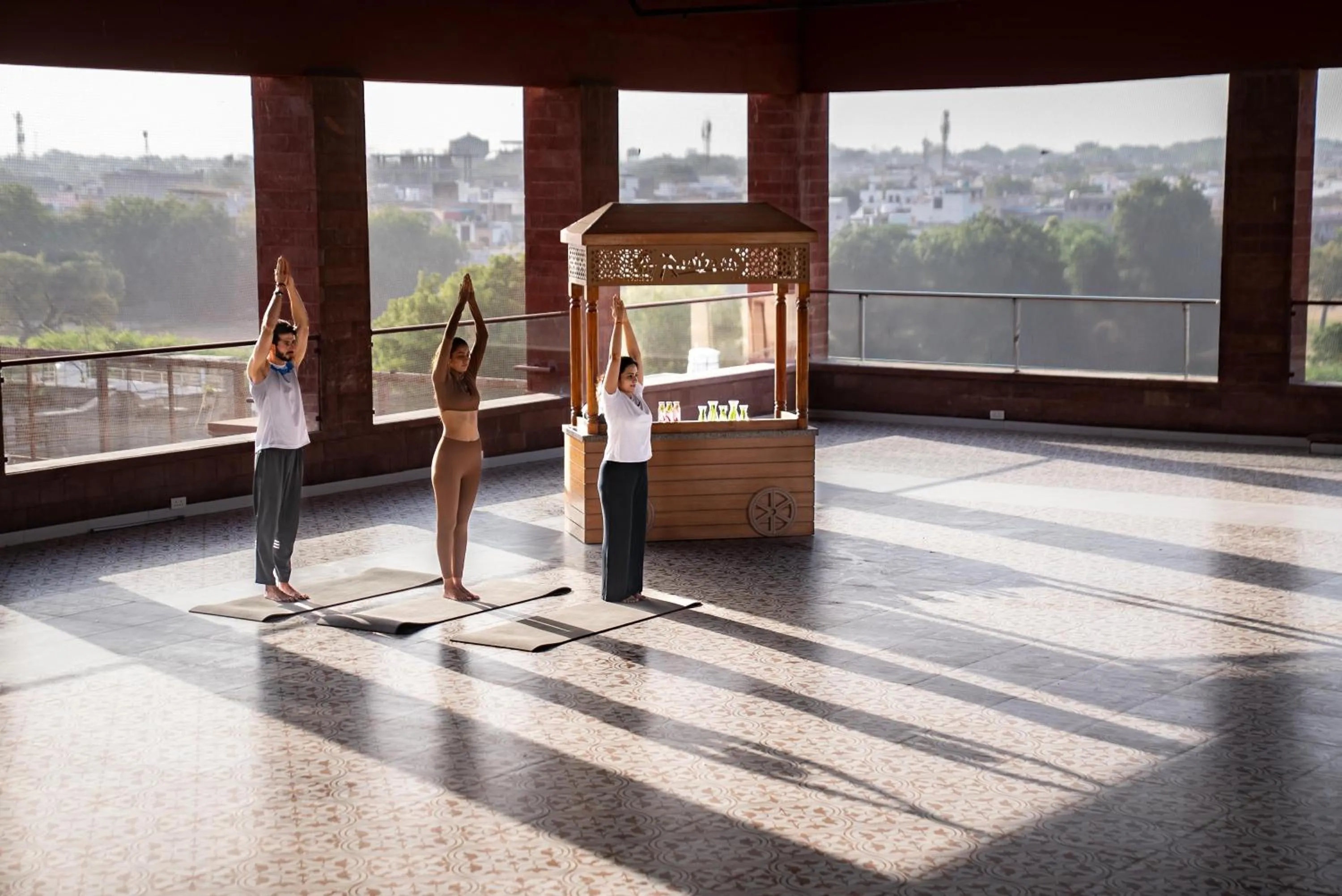 Fitness centre/facilities in Radisson Jodhpur