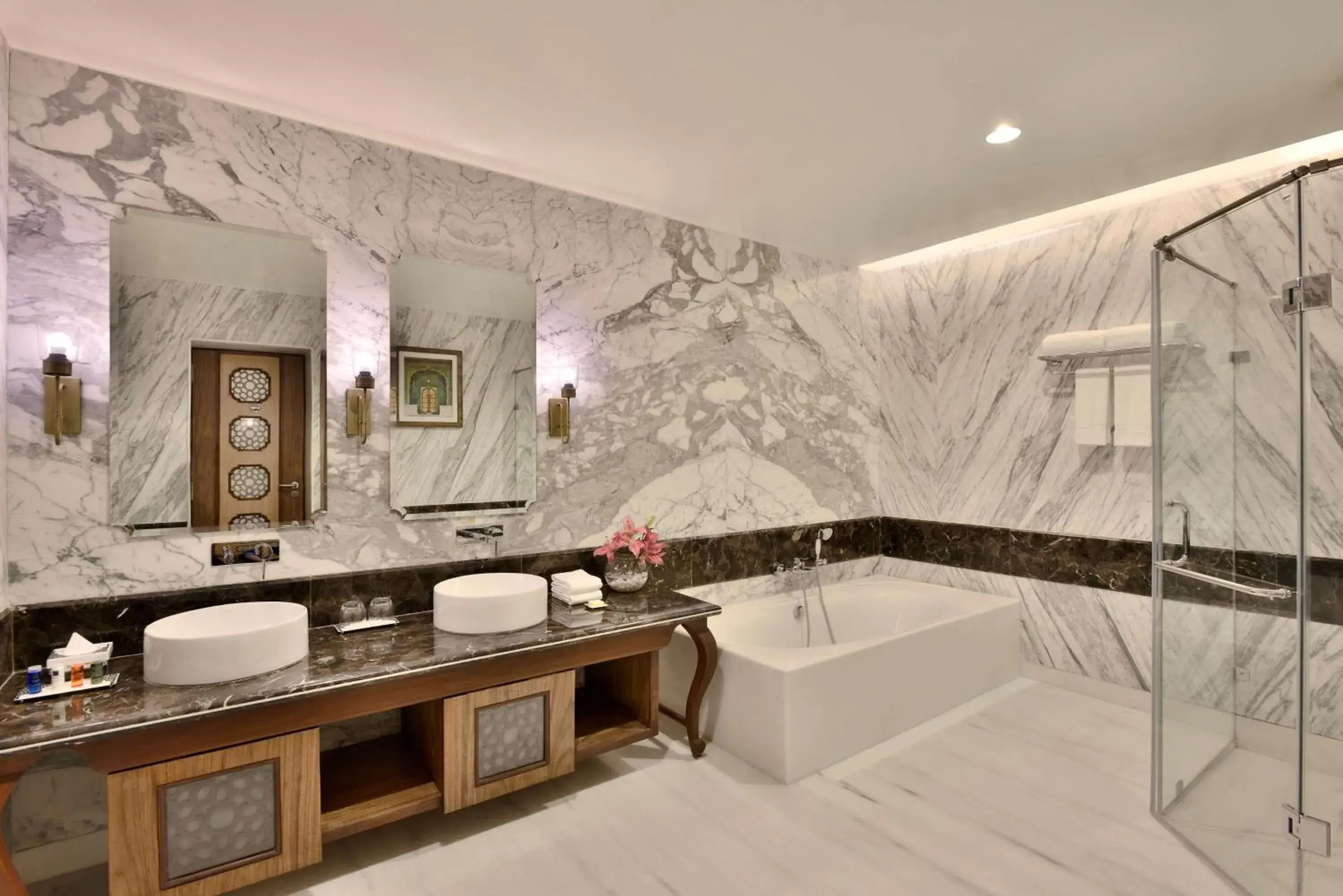 Bathroom, Bed in Radisson Jodhpur Bathroom, Bed in Radisson Jodhpur