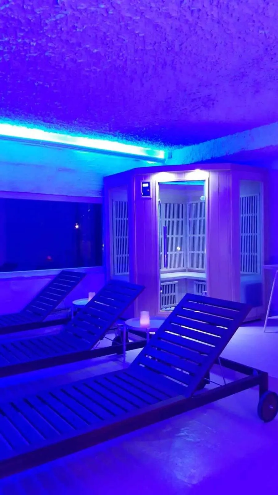 Sauna in LA GROTTA Bed and Breakfast