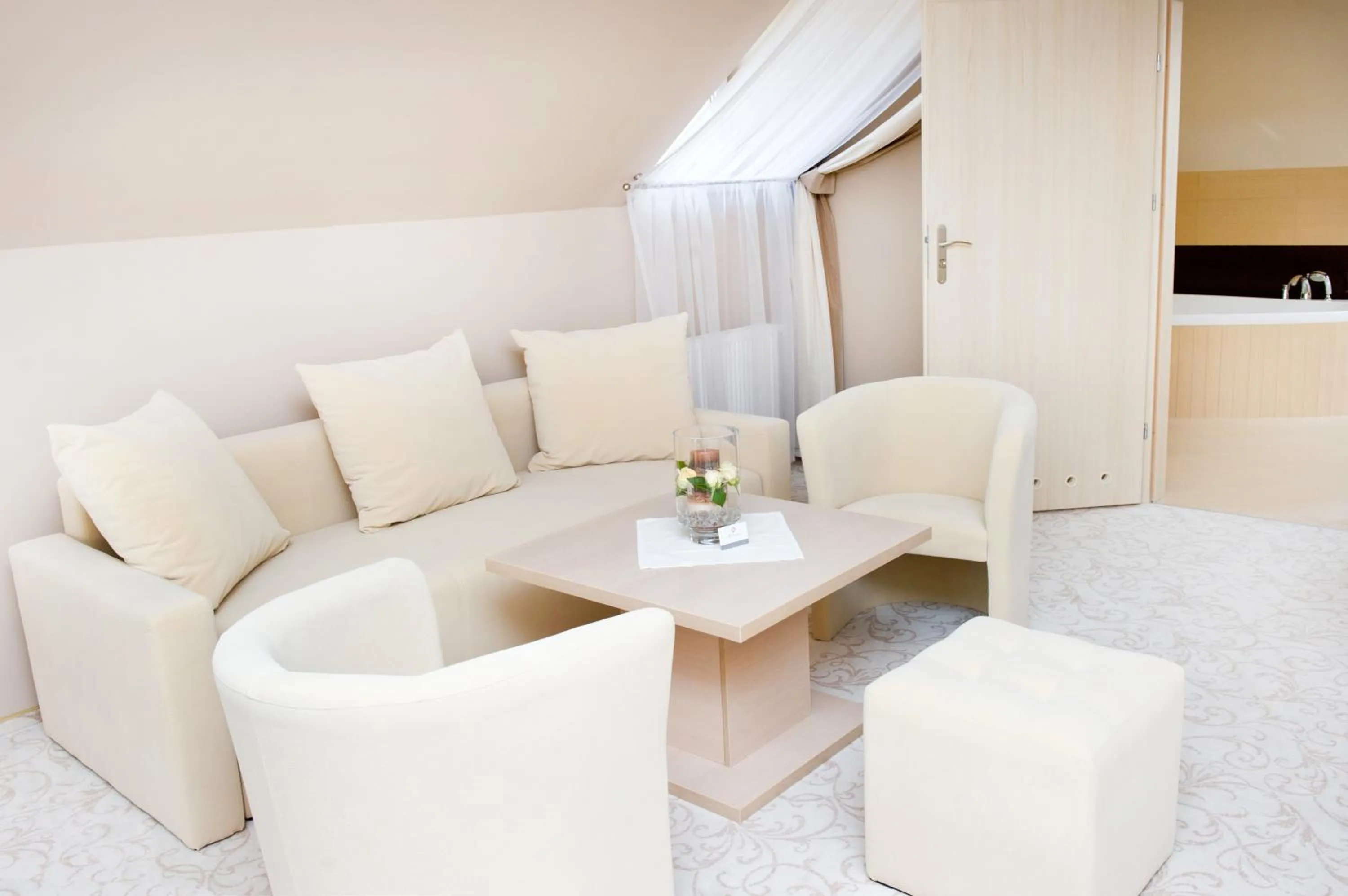 Living room in Hotel Hibiskus