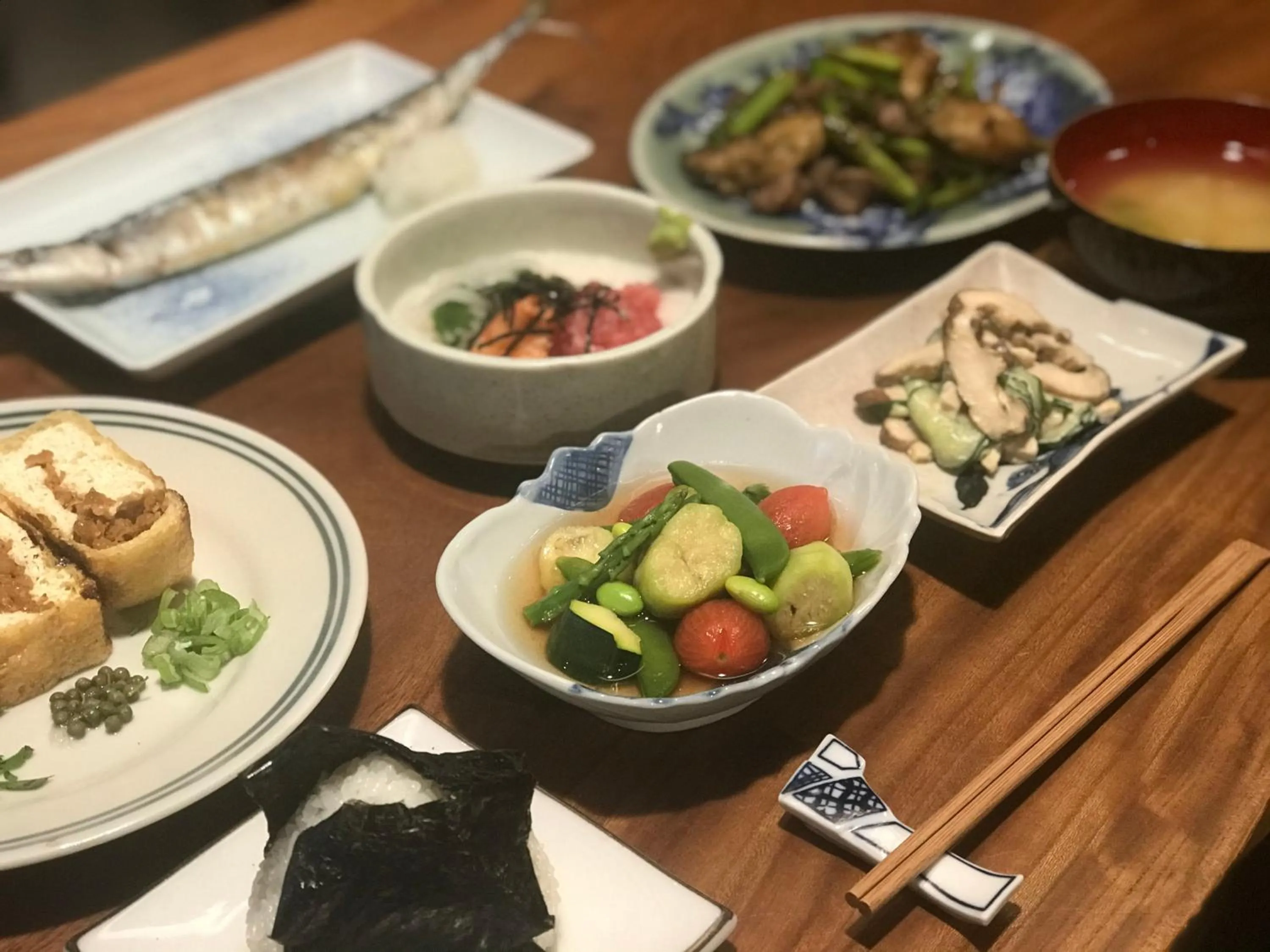 Dinner in Andon Ryokan