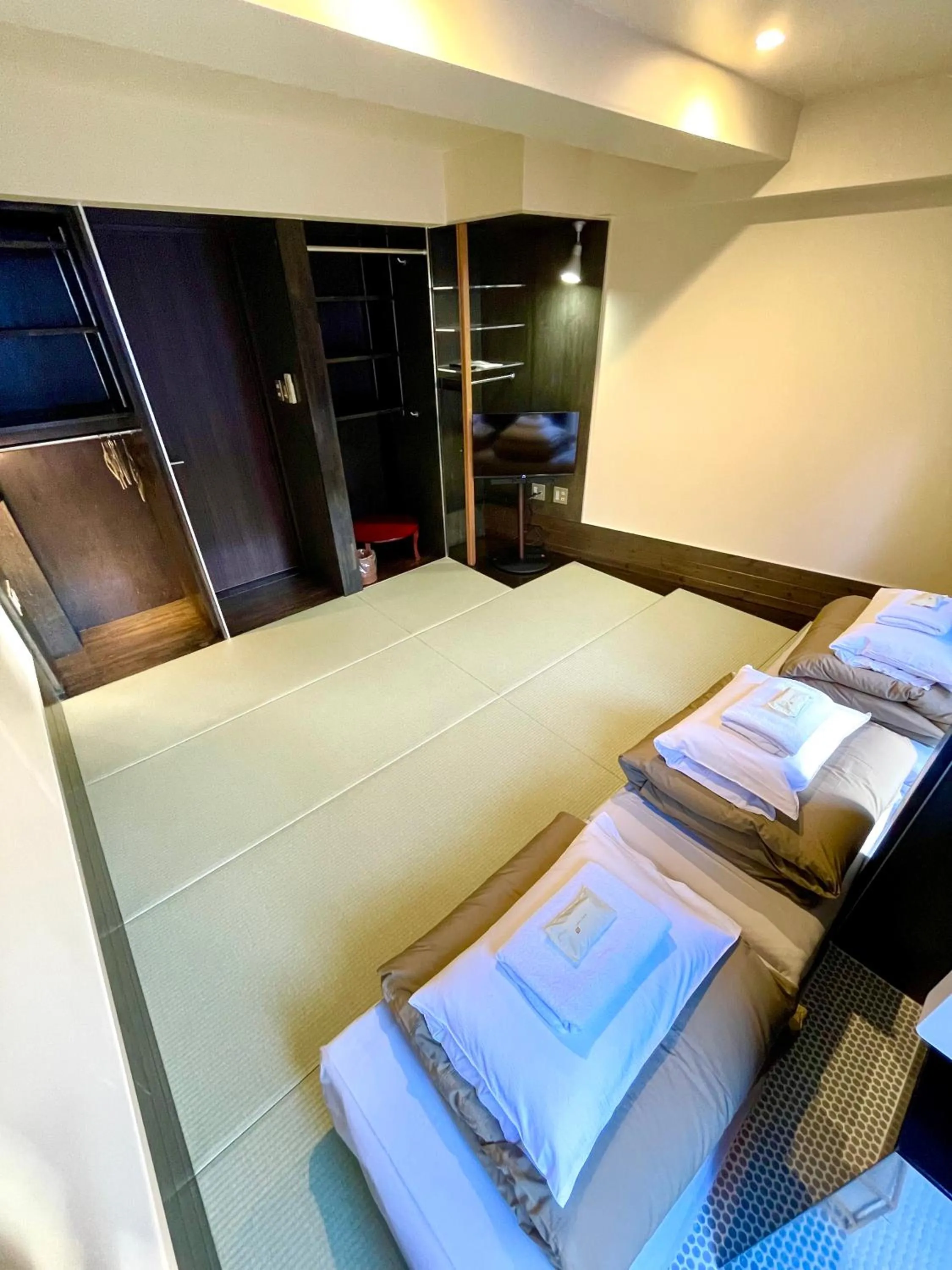 Photo of the whole room, Bed in Andon Ryokan