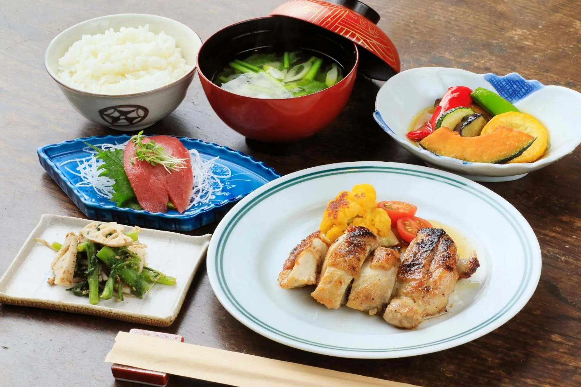 Dinner in Andon Ryokan