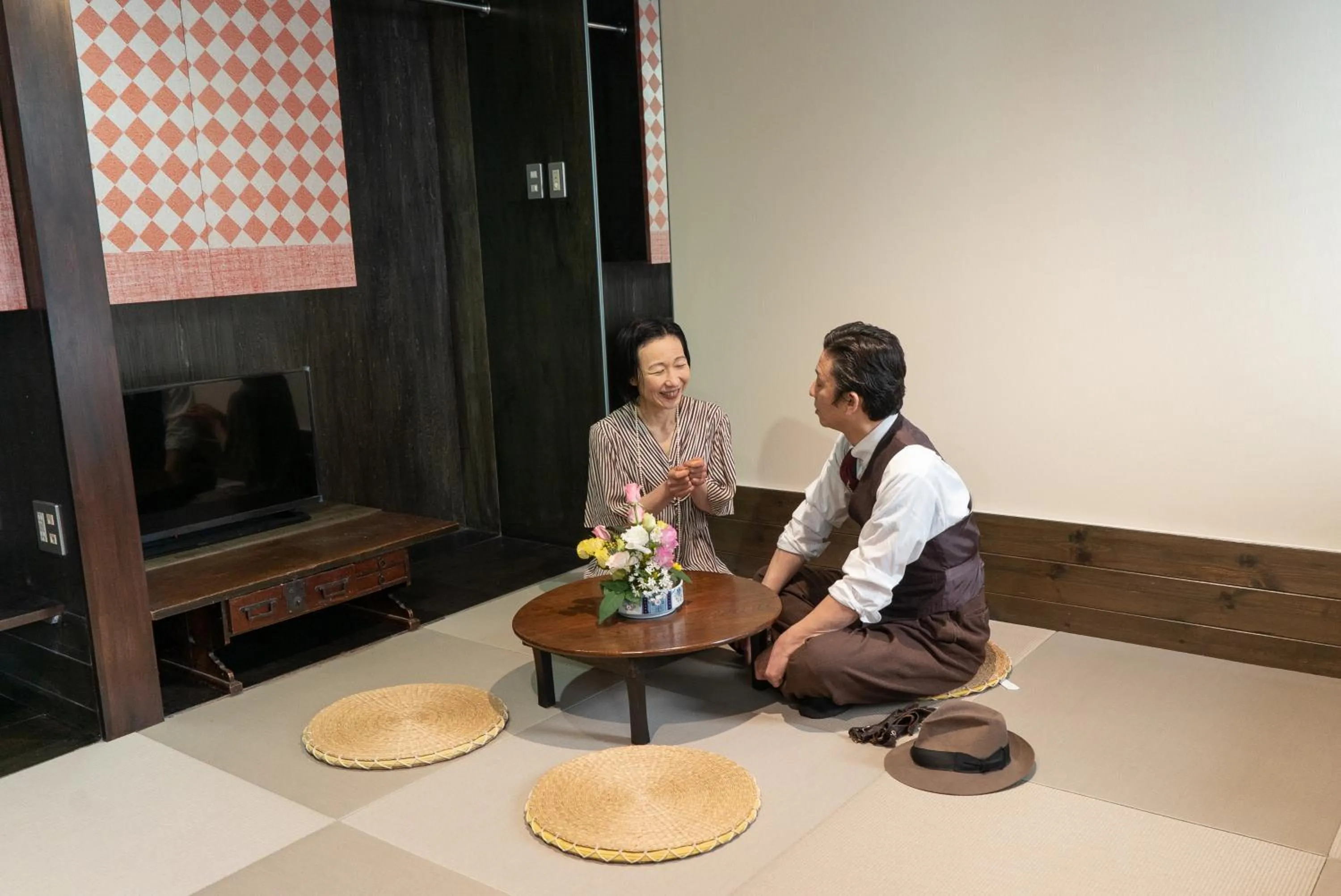 Photo of the whole room in Andon Ryokan