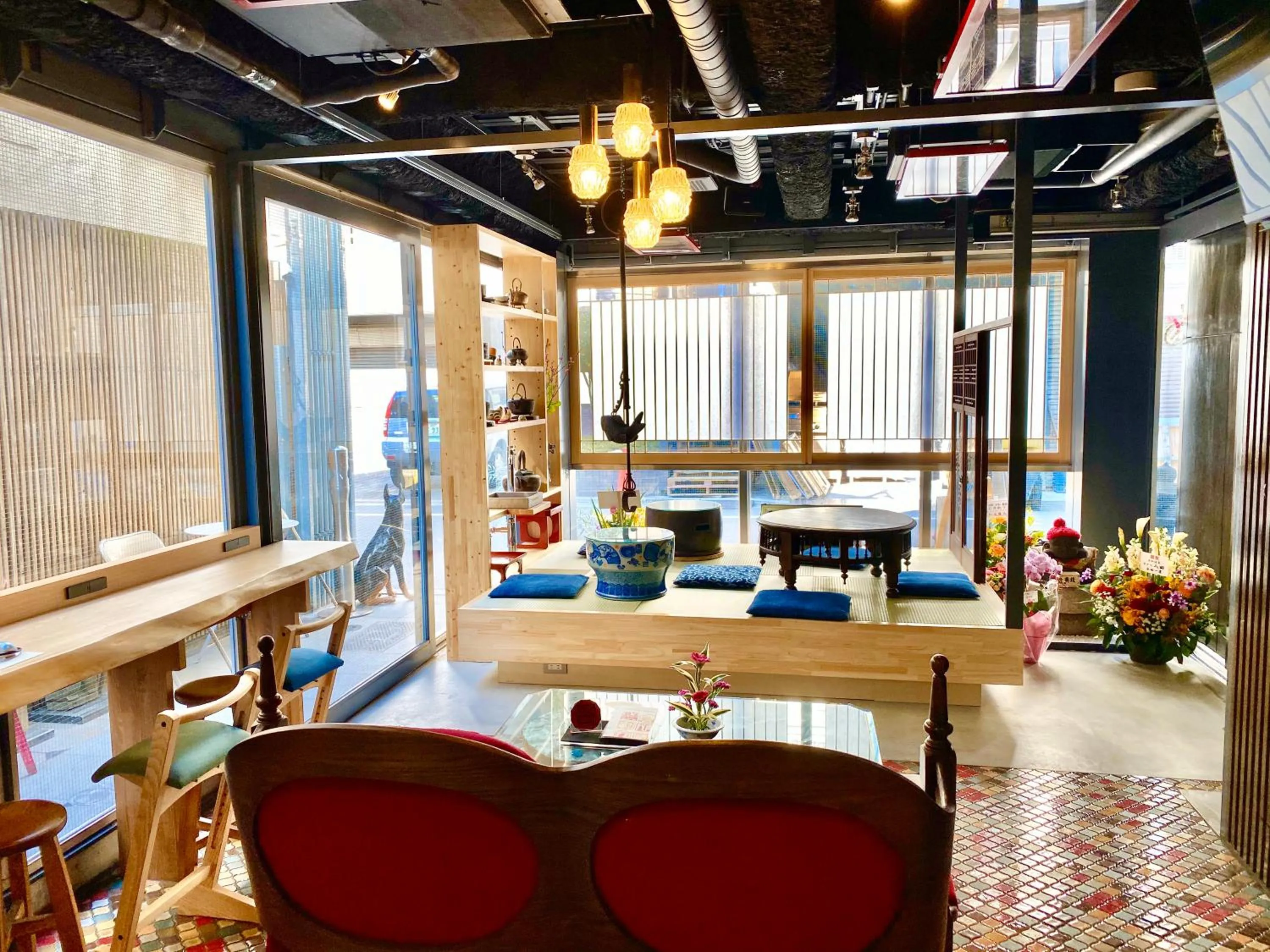 Lounge or bar in Andon Ryokan