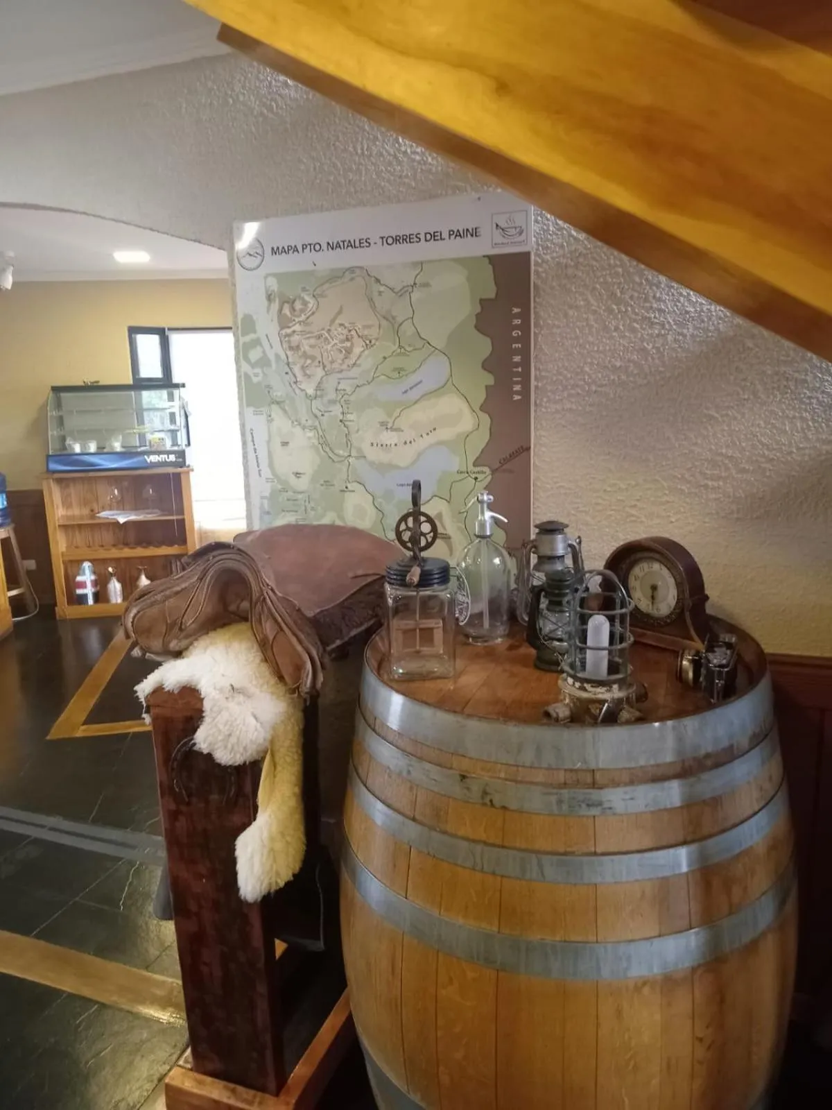 Continental breakfast in Hostal Doble E Patagonia