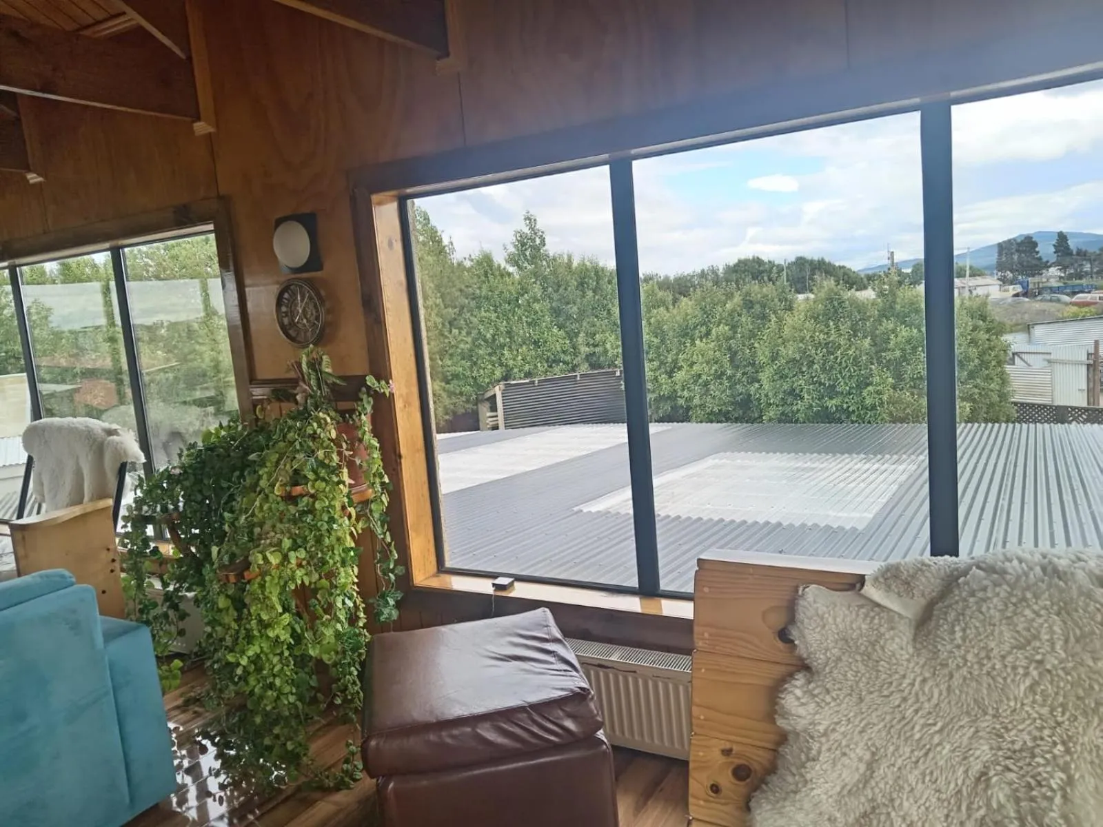 Living room in Hostal Doble E Patagonia