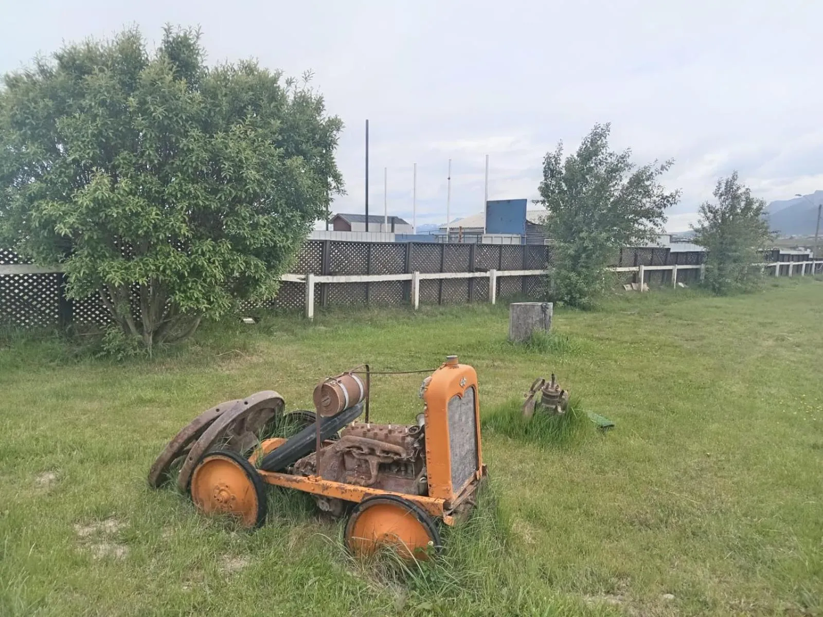 Garden in Hostal Doble E Patagonia