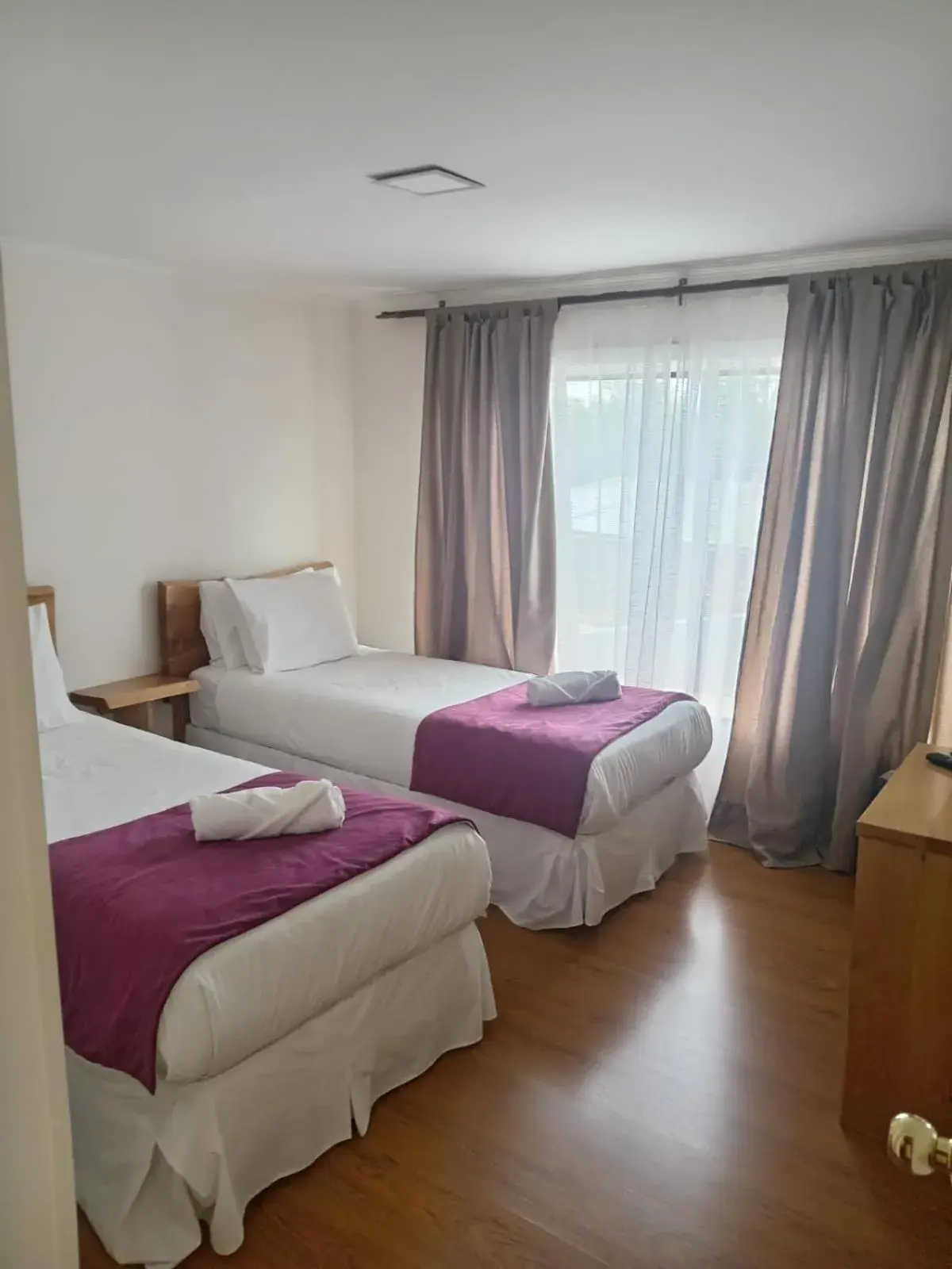 Twin Room in Hostal Doble E Patagonia Twin Room in Hostal Doble E Patagonia