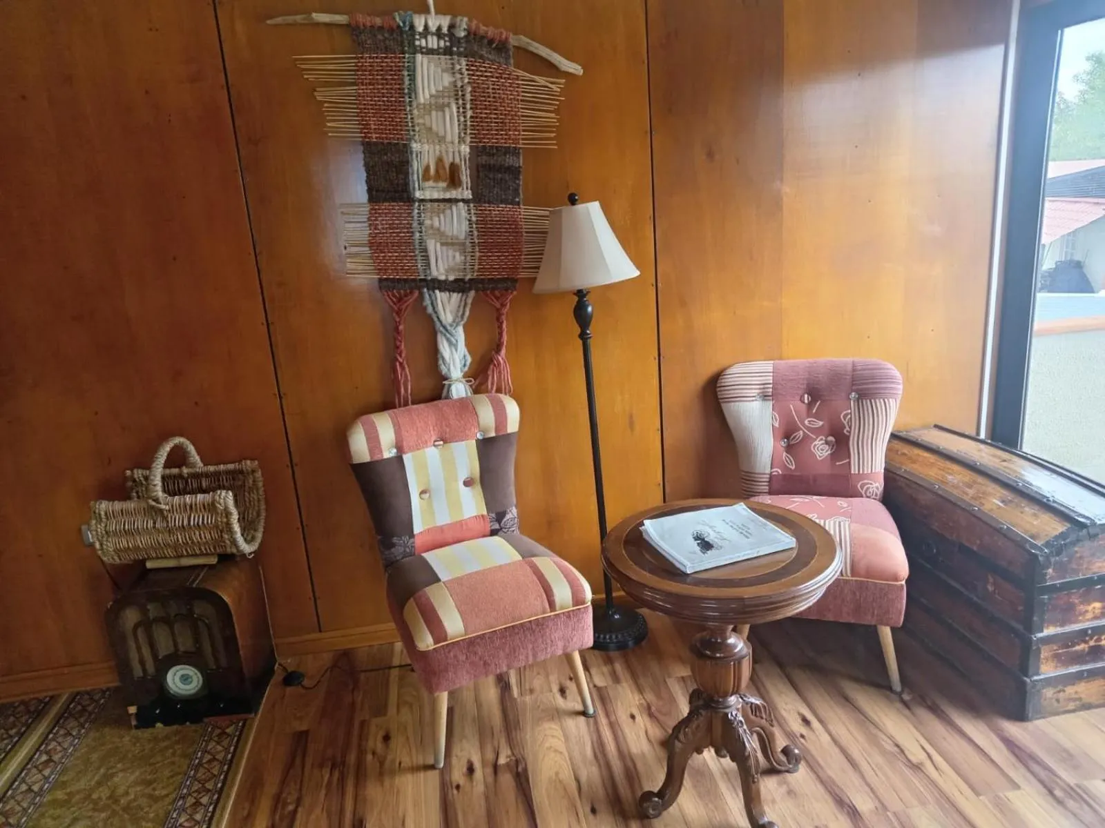 Seating area in Hostal Doble E Patagonia