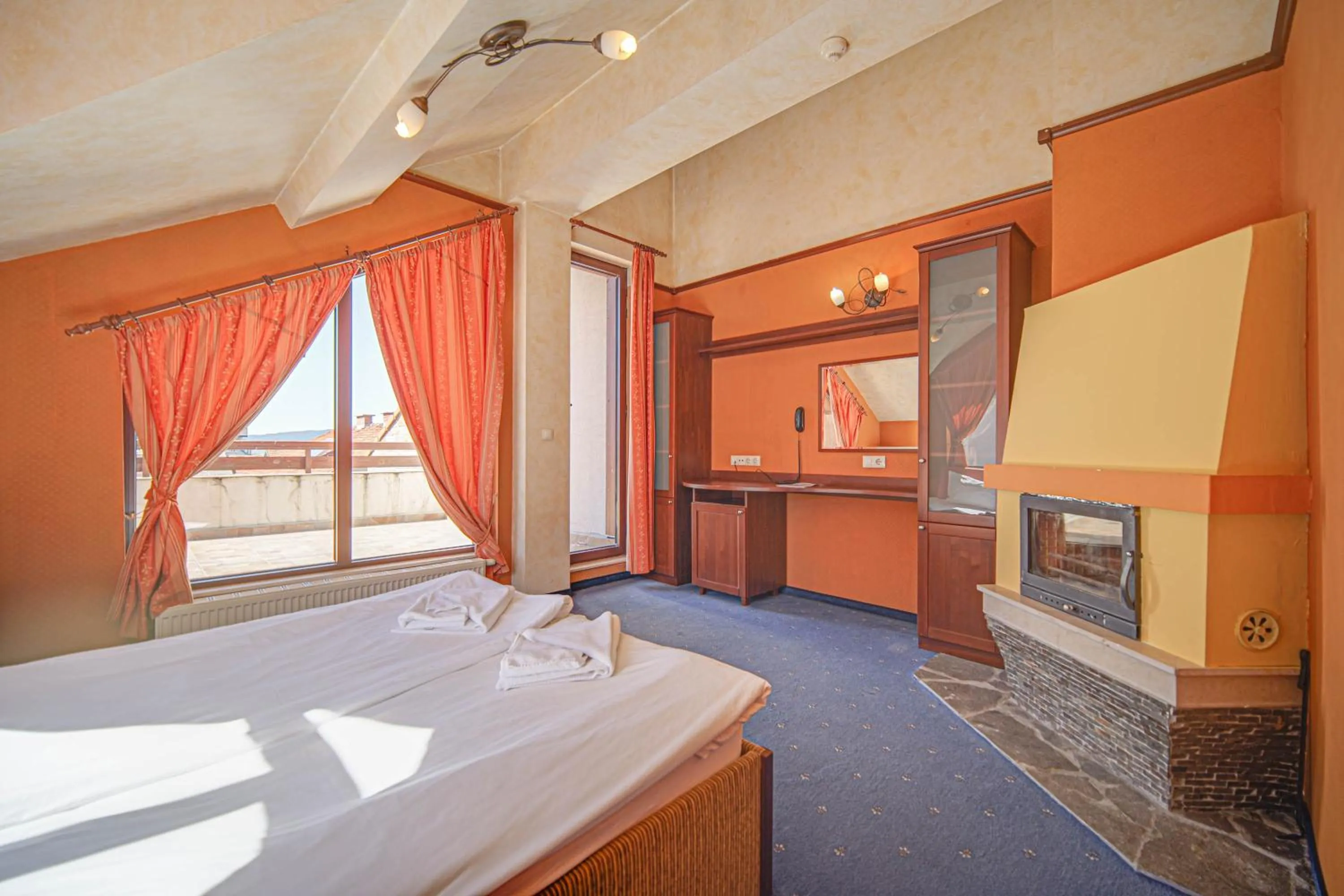 Bed in Hotel Friends