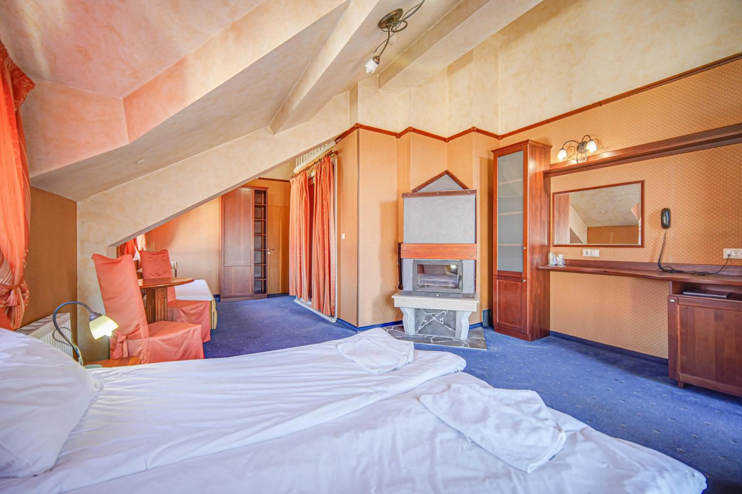 Bed in Hotel Friends