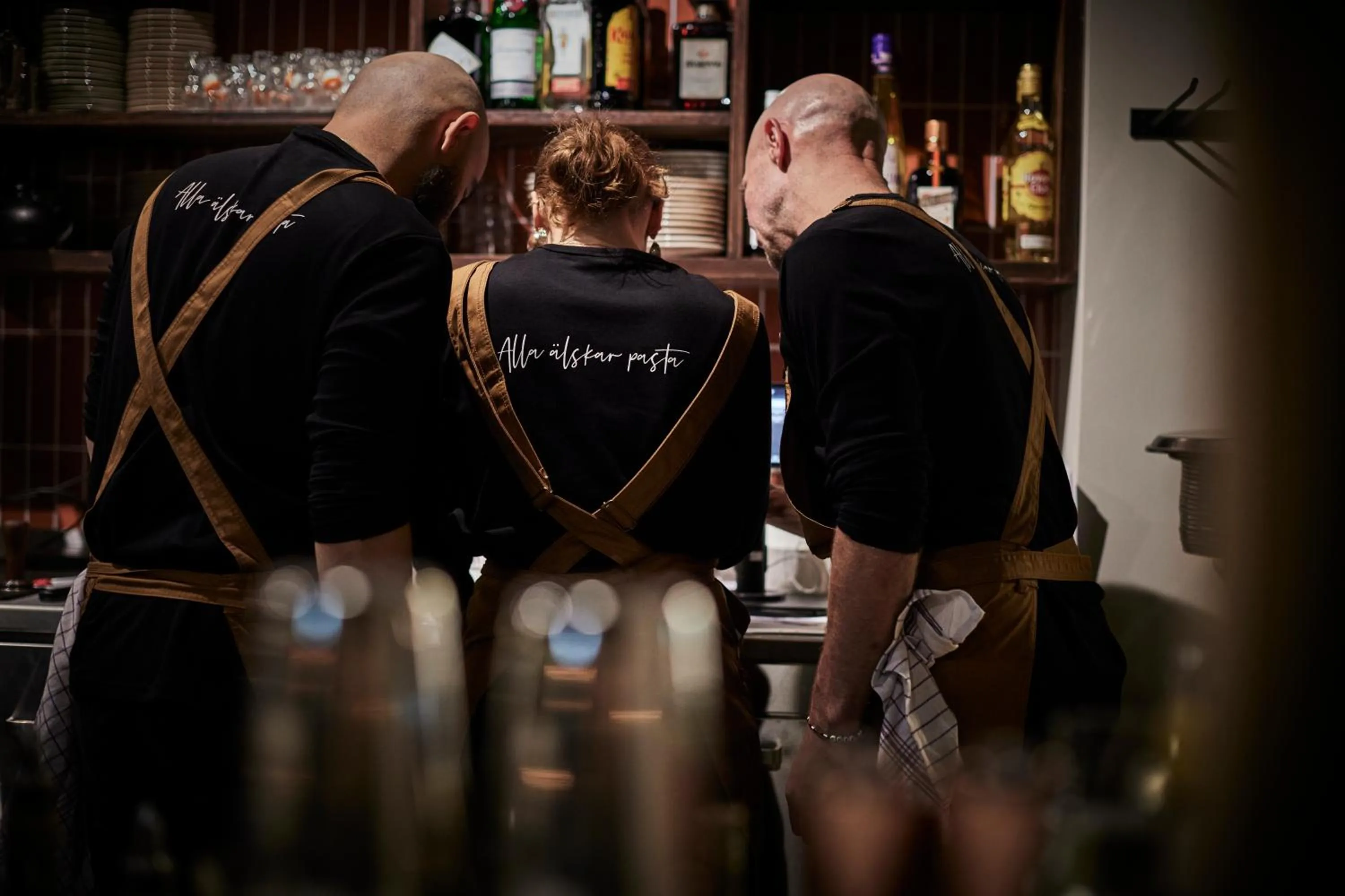Staff in Sky Hotel Apartments, Stockholm