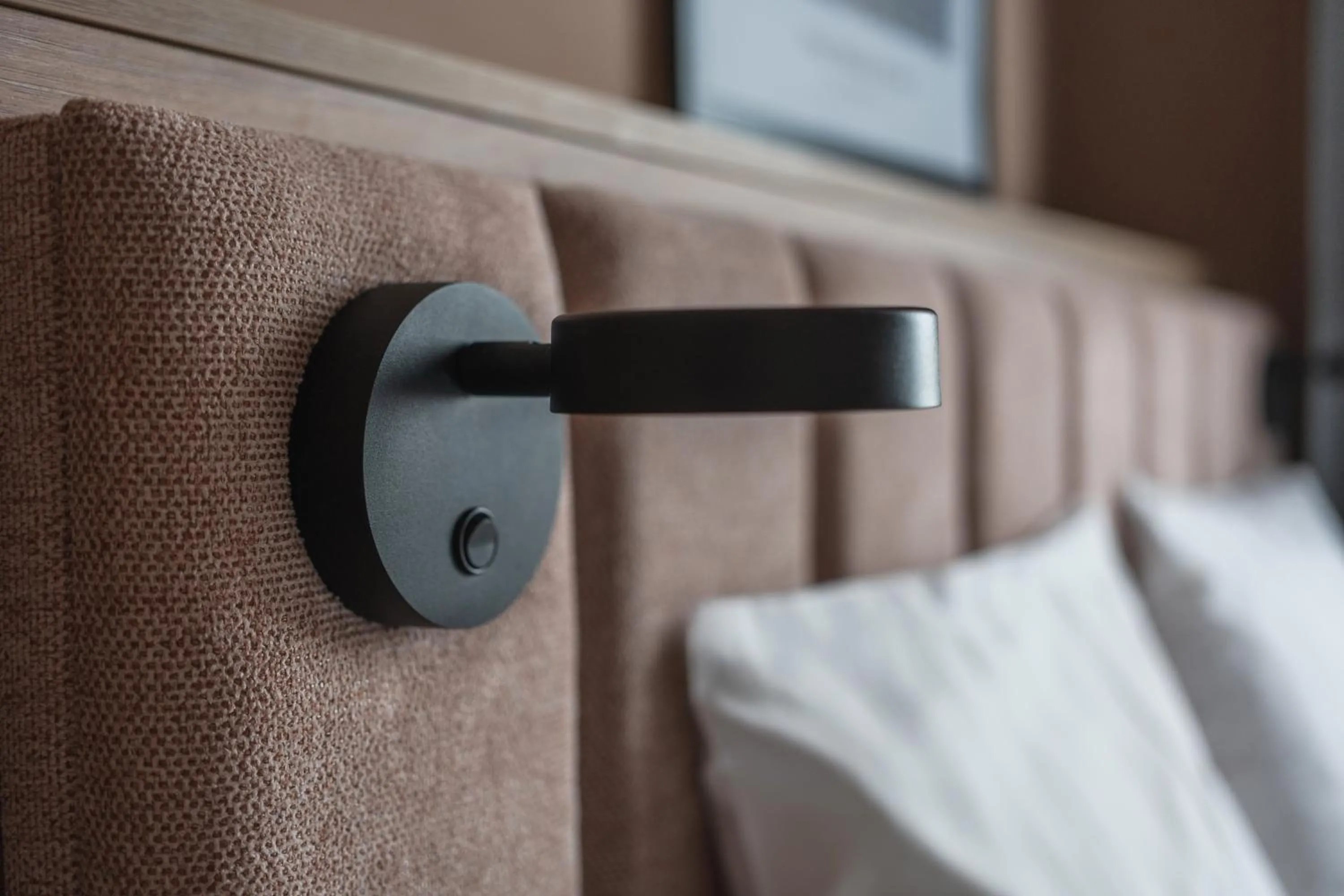 Bed in Sky Hotel Apartments, Stockholm