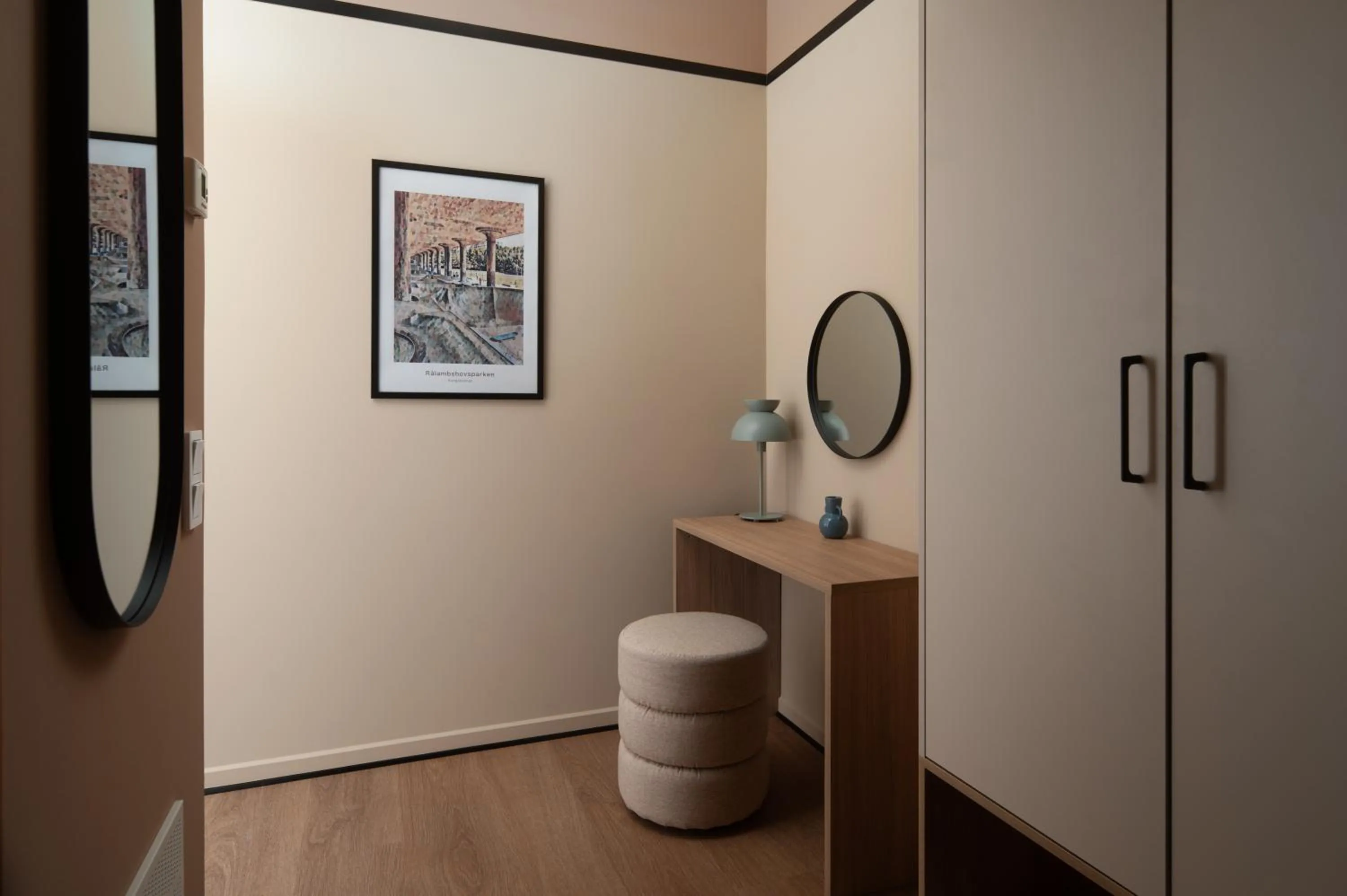 Living room in Sky Hotel Apartments, Stockholm