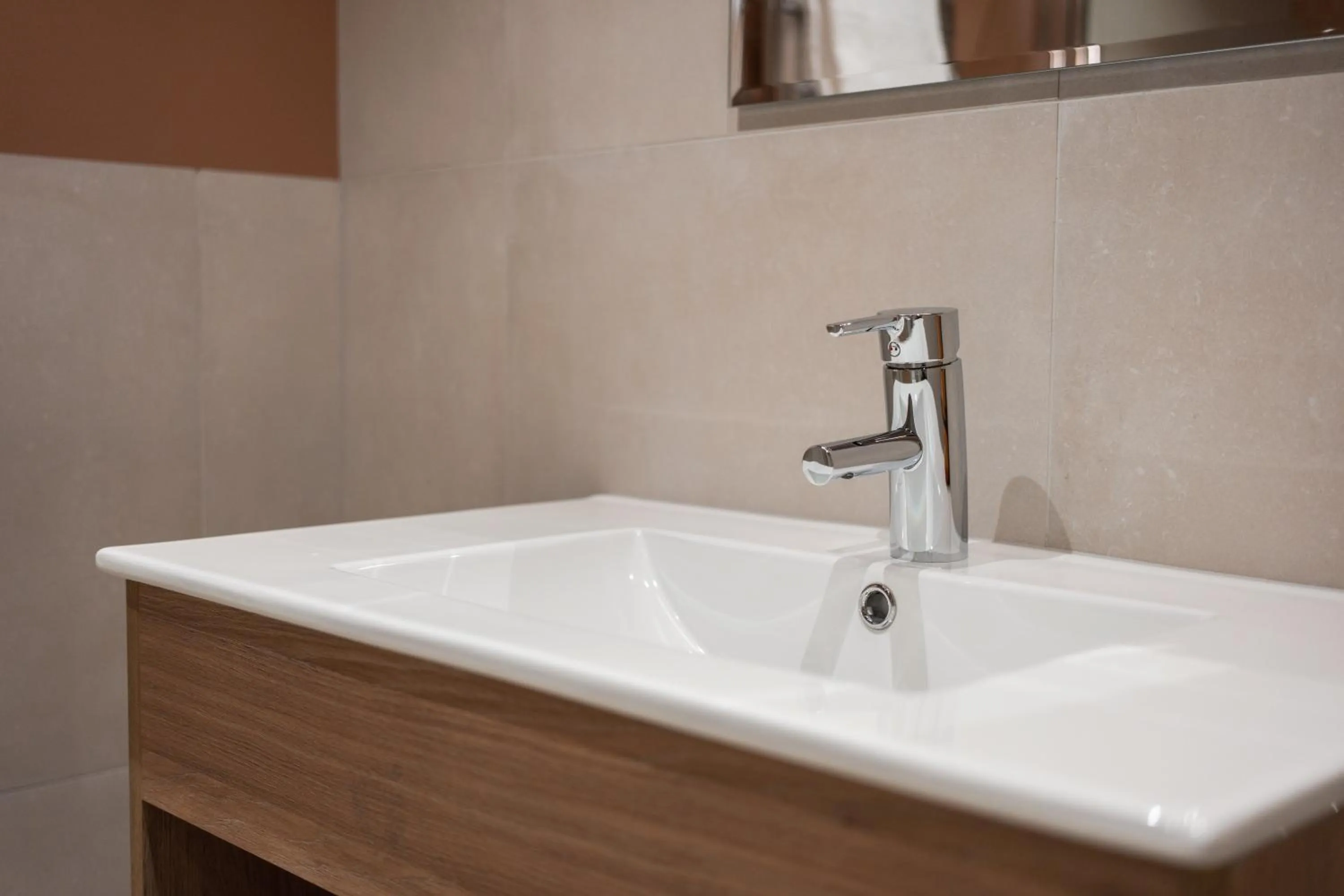 Bathroom in Sky Hotel Apartments, Stockholm