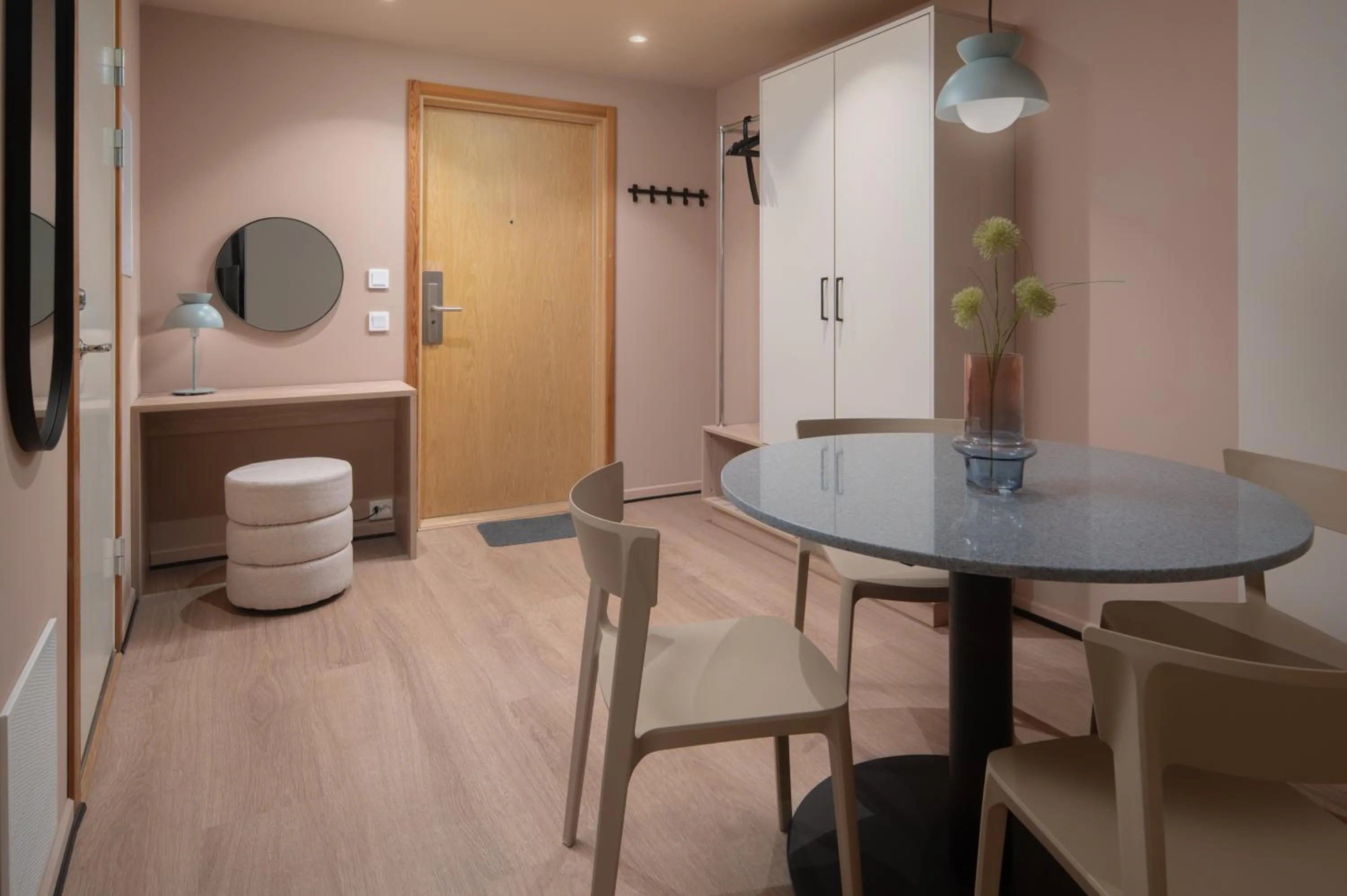 Living room in Sky Hotel Apartments, Stockholm