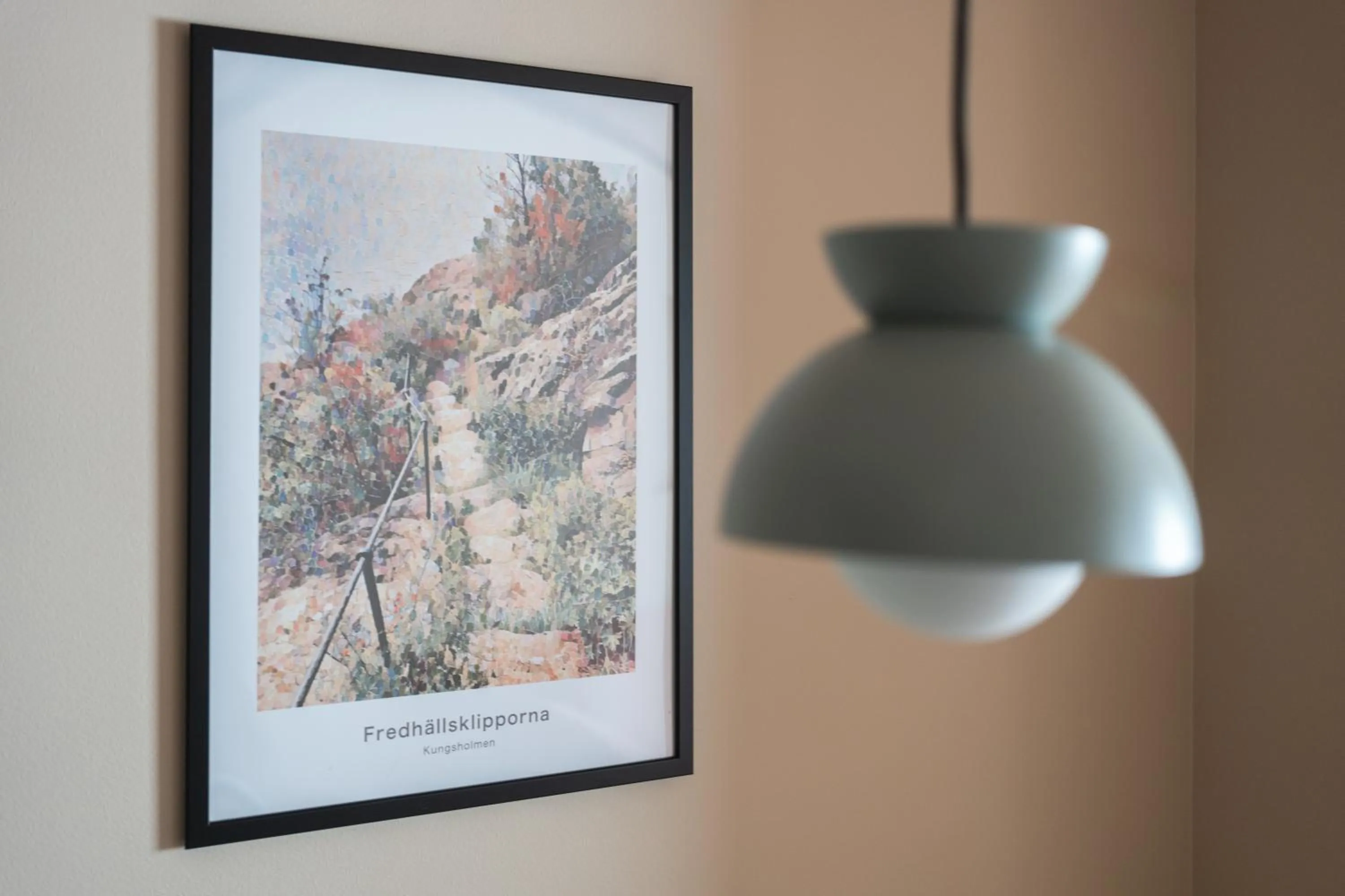 Decorative detail in Sky Hotel Apartments, Stockholm