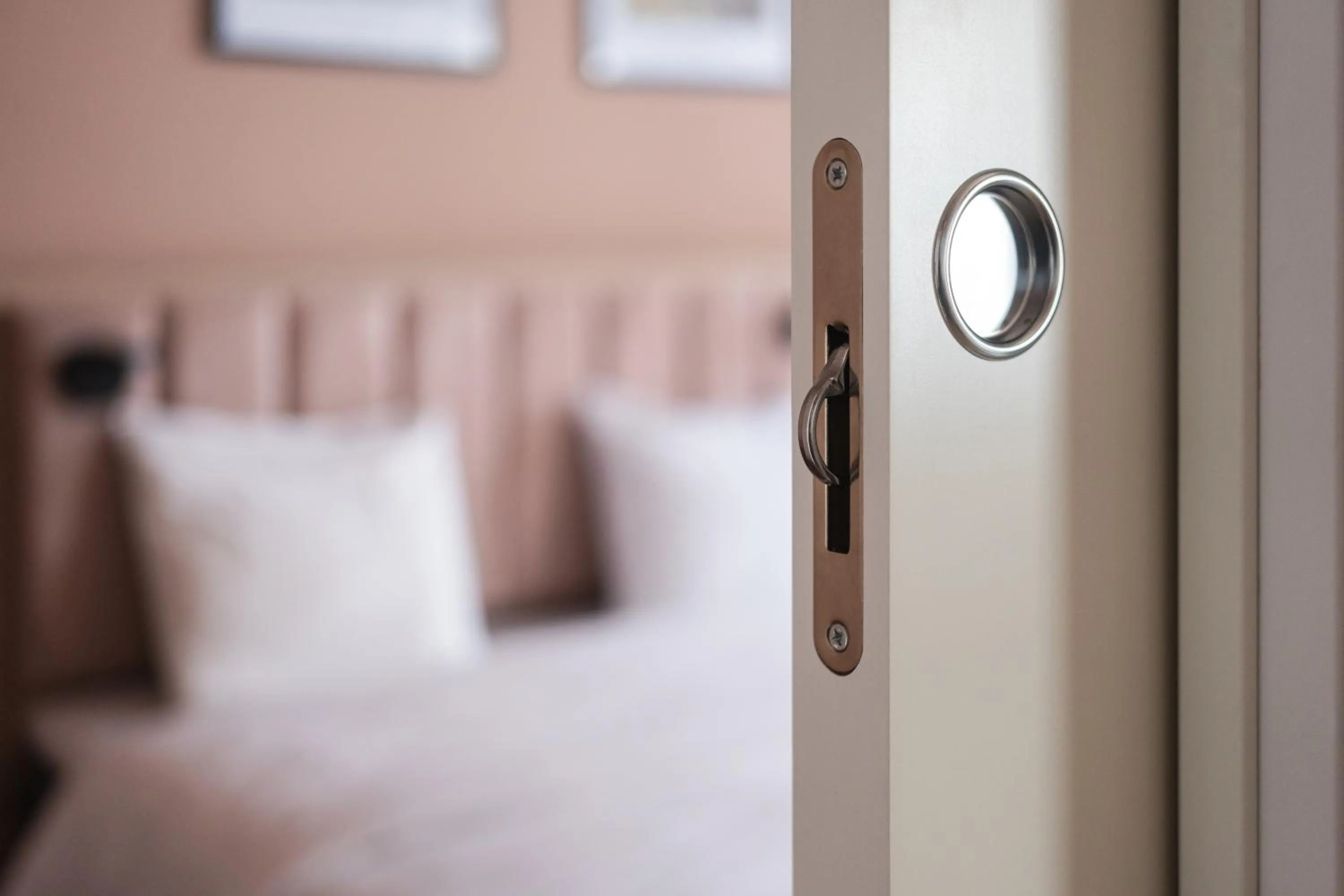 Bed in Sky Hotel Apartments, Stockholm