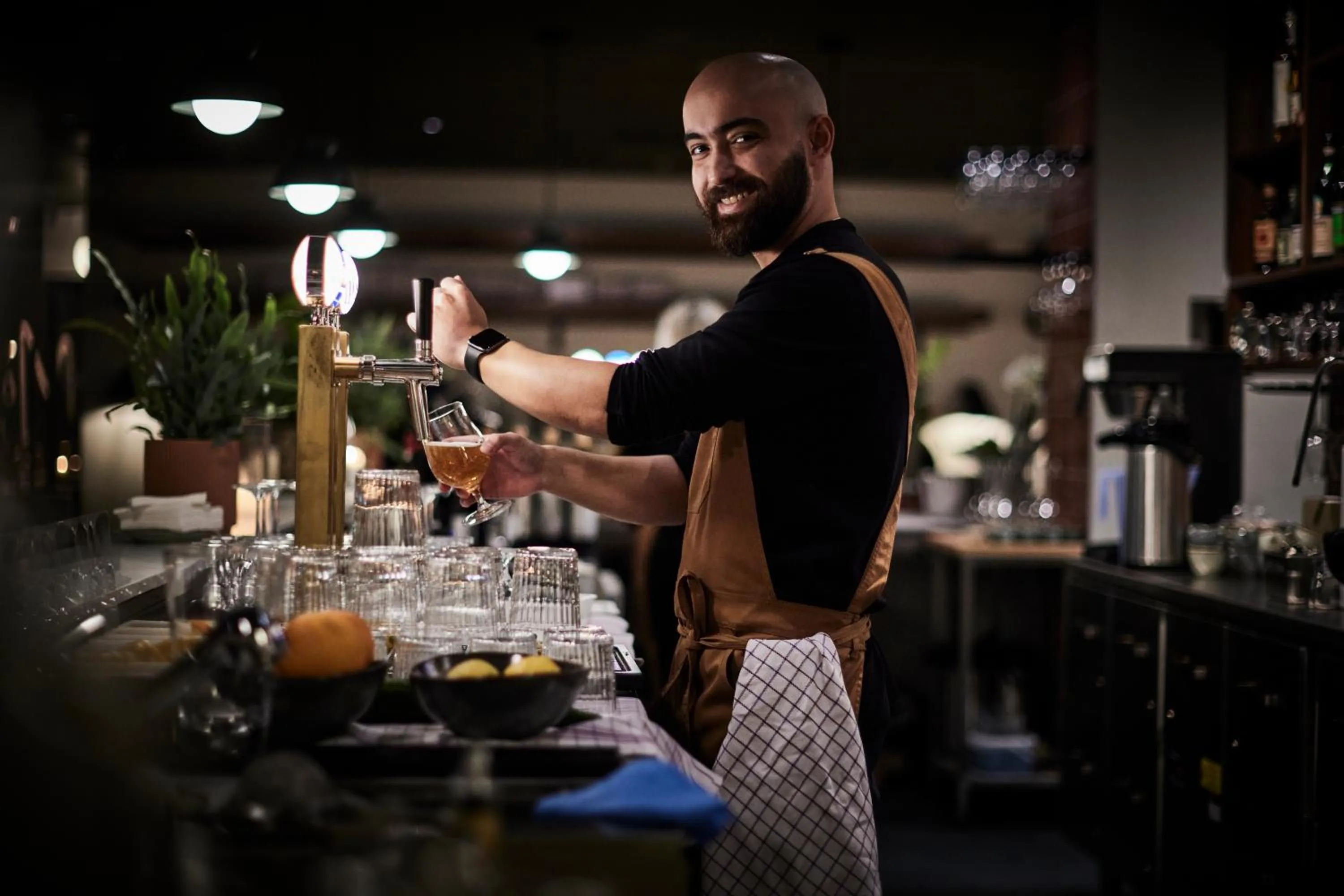 Staff in Sky Hotel Apartments, Stockholm