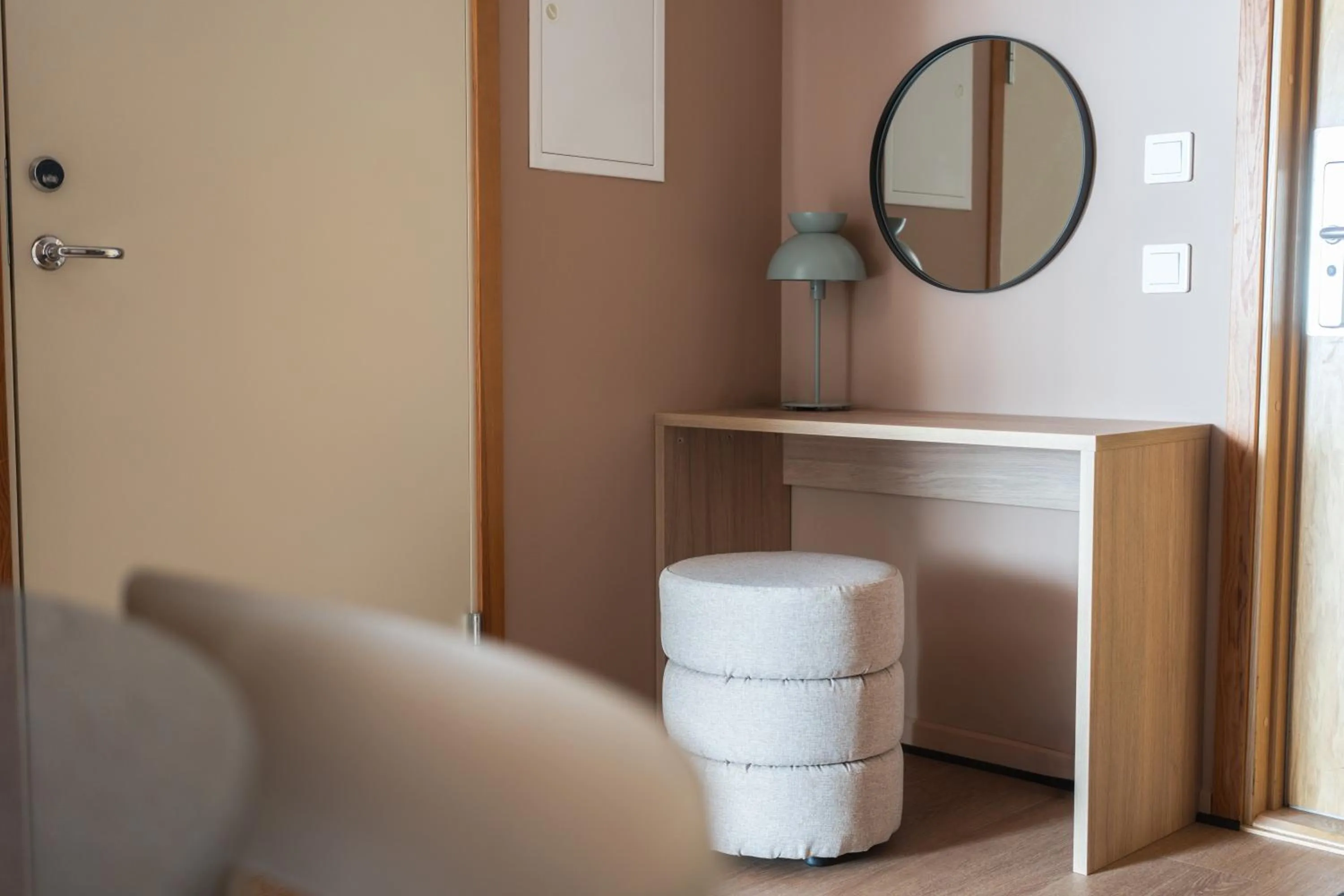 Living room in Sky Hotel Apartments, Stockholm