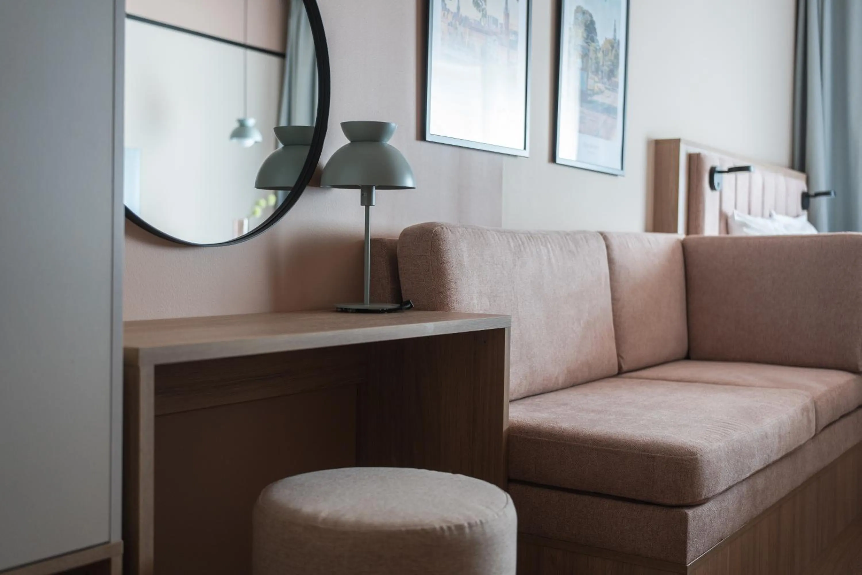 Living room in Sky Hotel Apartments, Stockholm