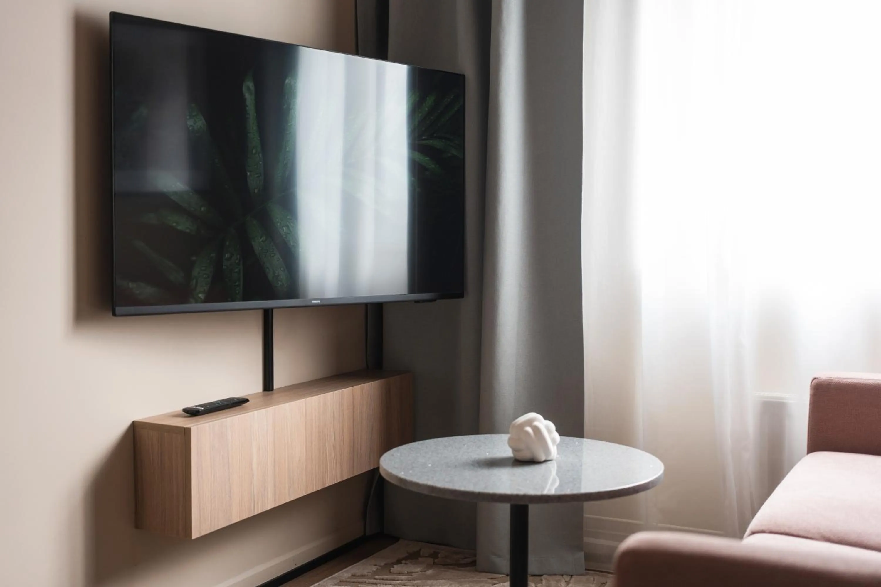 TV and multimedia in Sky Hotel Apartments, Stockholm